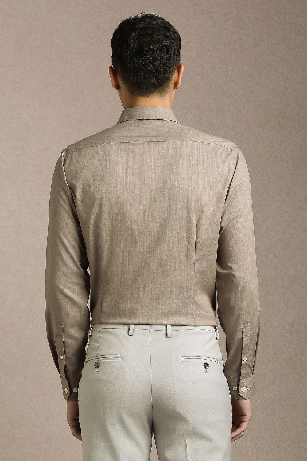 Solid-Polyester-Viscose-Slim-Fit-Men-s-Formal-Shirt