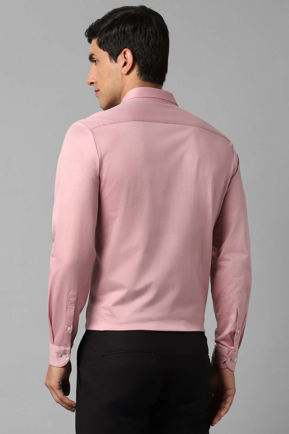 Solid-Cotton-Slim-Fit-Men-s-Formal-Shirt