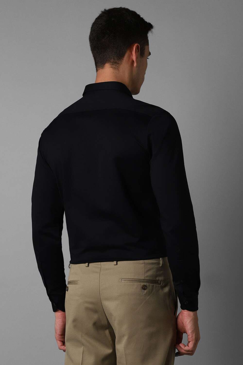 Solid-Cotton-Slim-Fit-Men-s-Formal-Shirt