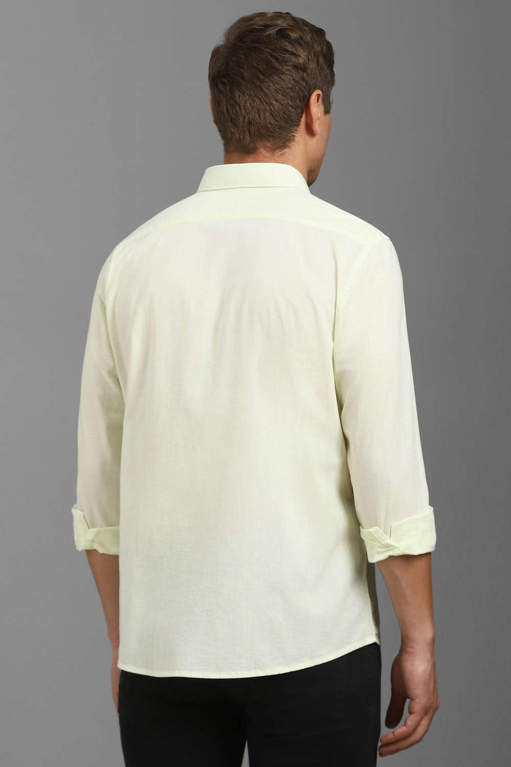 Solid-Cotton-Slim-Fit-Men-s-Casual-Shirt