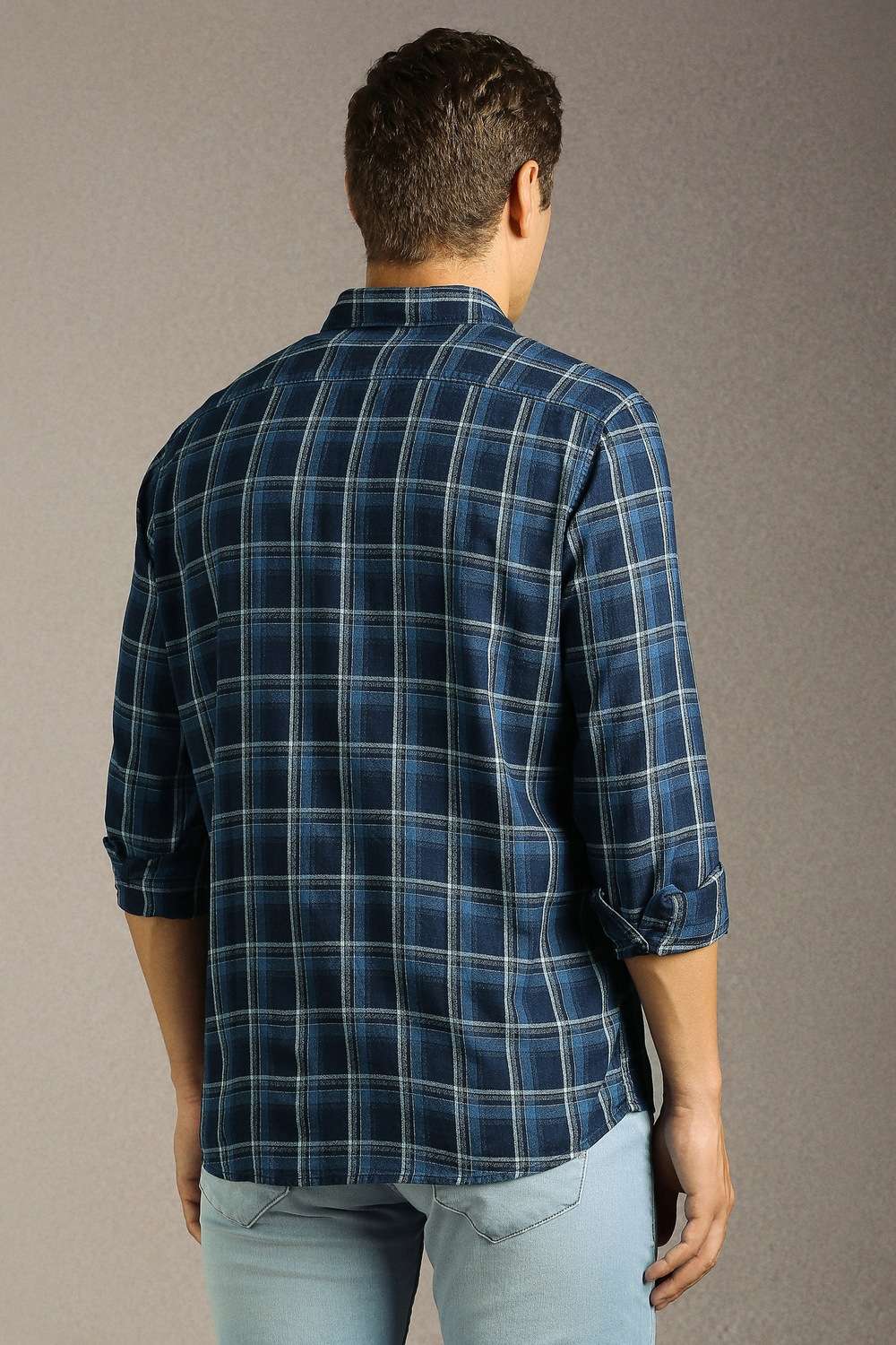 Checks-Cotton-Slim-Fit-Men-s-Casual-Shirt