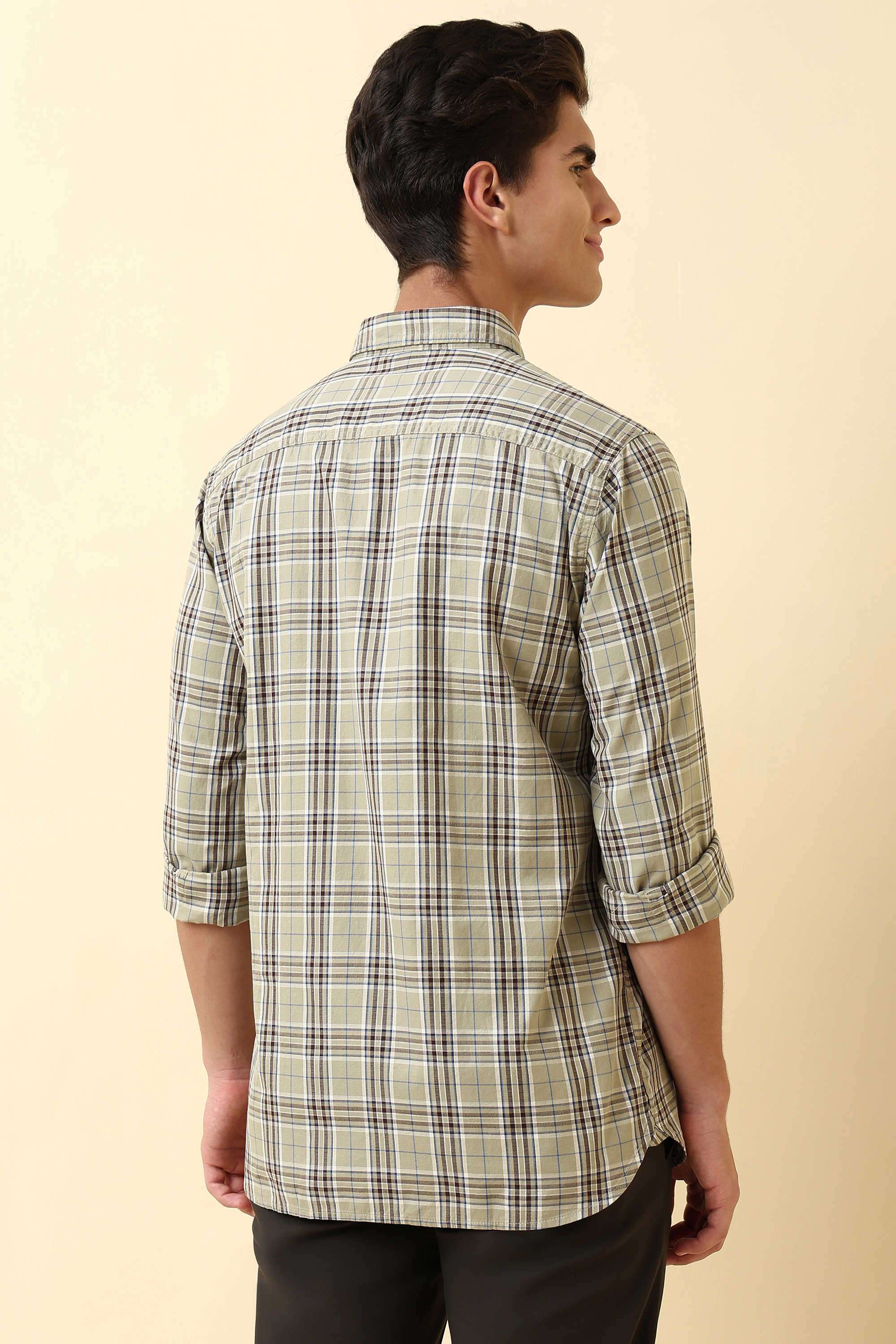 Checks-Cotton-Regular-Fit-Men-s-Formal-Shirt