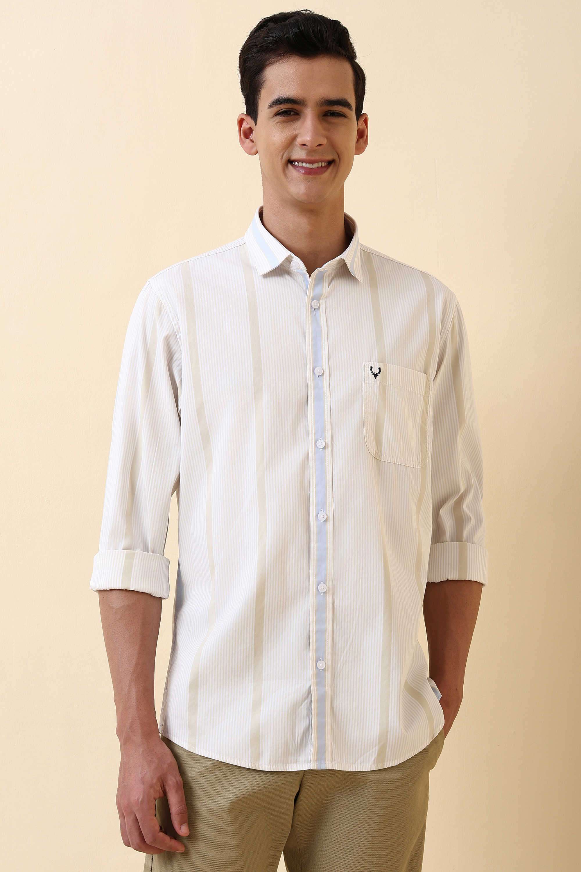 Stripes-Cotton-Regular-Fit-Men-s-Formal-Shirt
