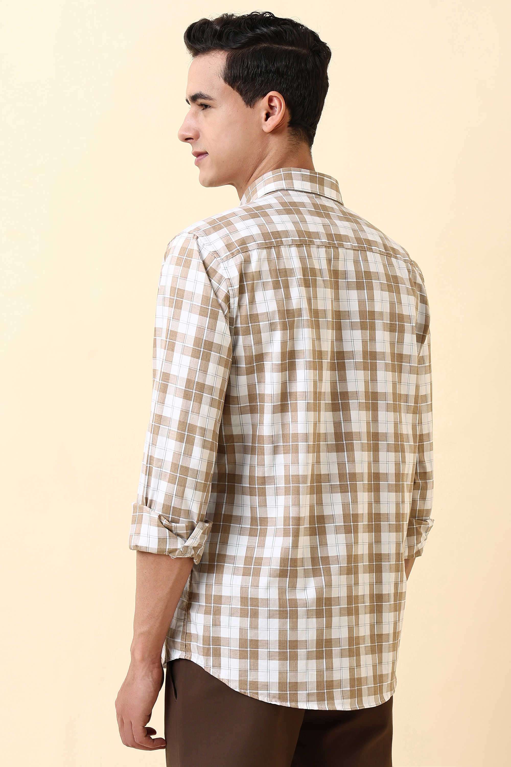 Checks-Cotton-Regular-Fit-Men-s-Formal-Shirt