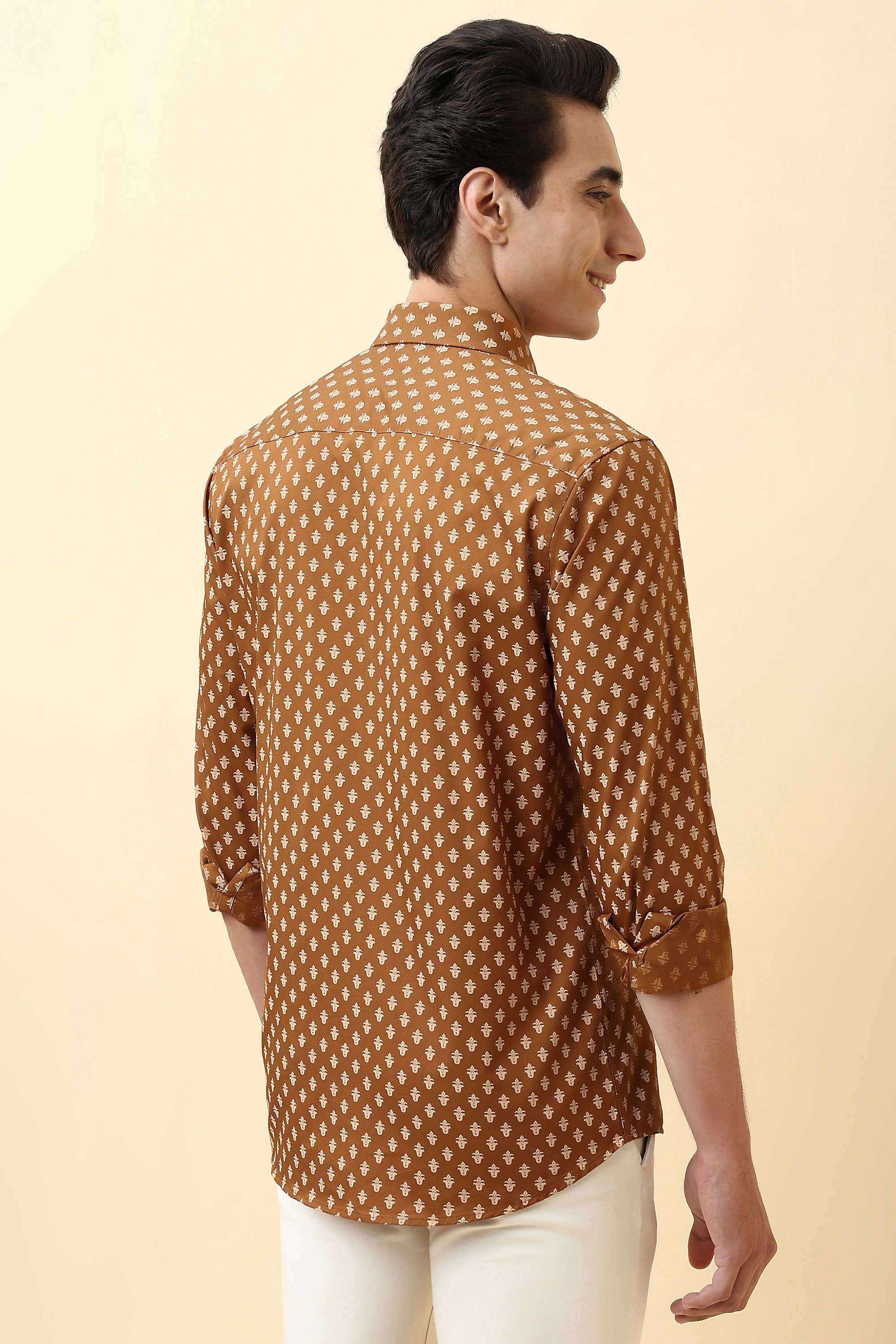 Printed-Cotton-Regular-Fit-Men-s-Formal-Shirt