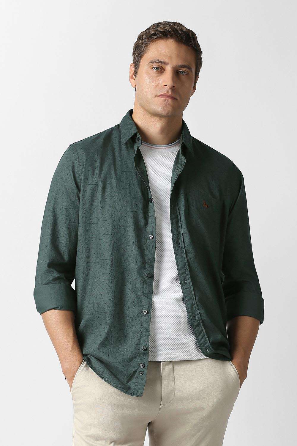 Printed-Cotton-Slim-Fit-Men-s-Casual-Shirt