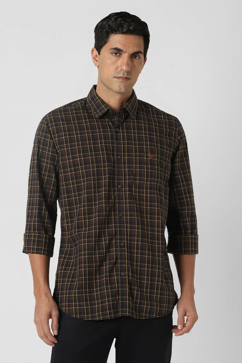 Checks-Cotton-Slim-Fit-Men-s-Casual-Shirt