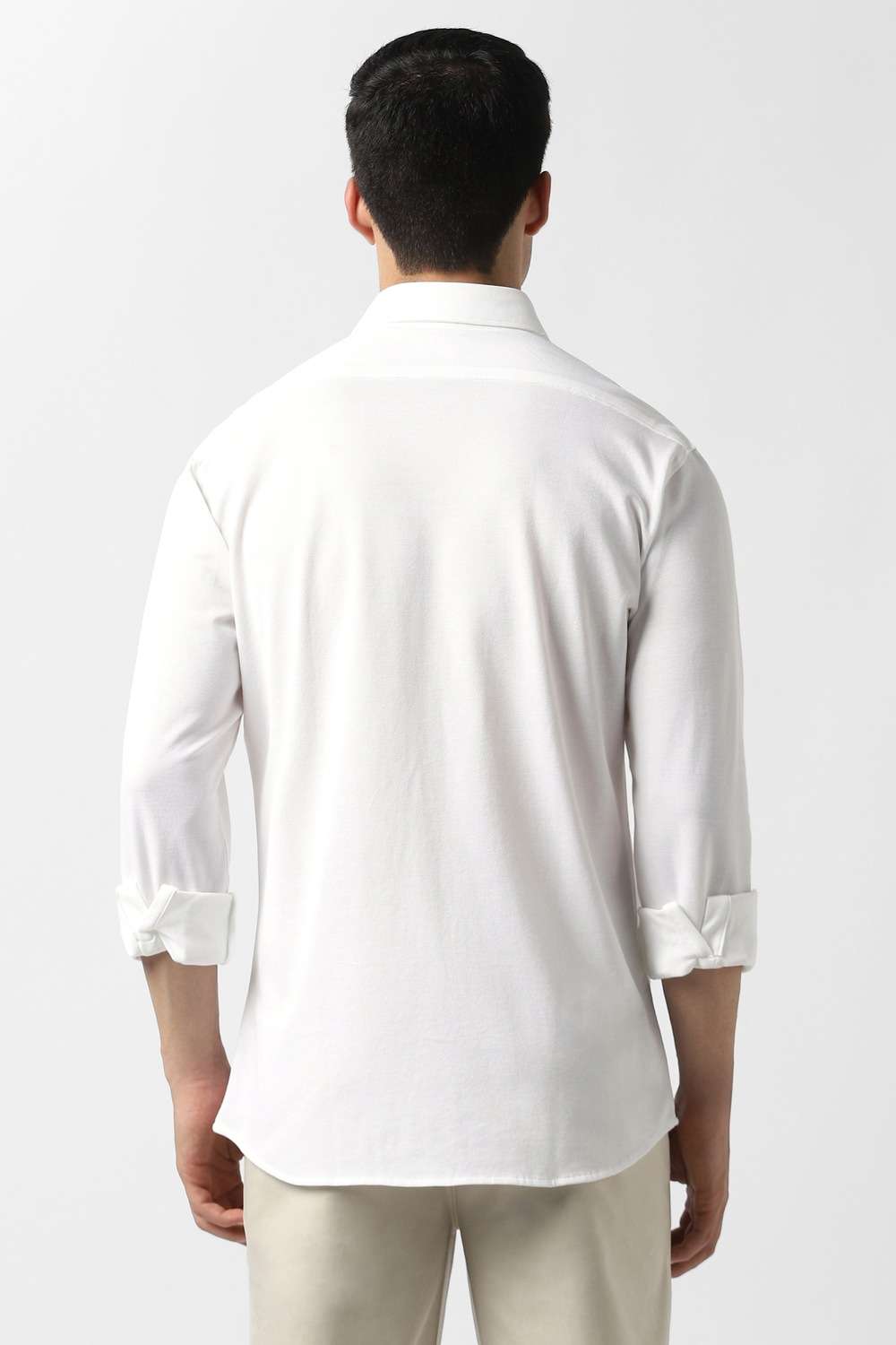 Solid-Cotton-Slim-Fit-Men-s-Casual-Shirt