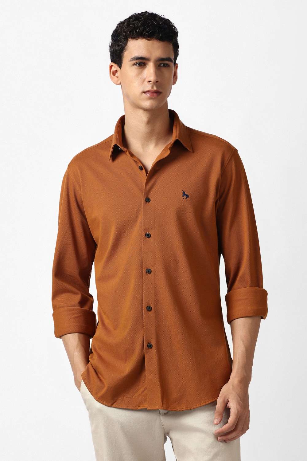 Printed-Cotton-Slim-Fit-Men-s-Casual-Shirt