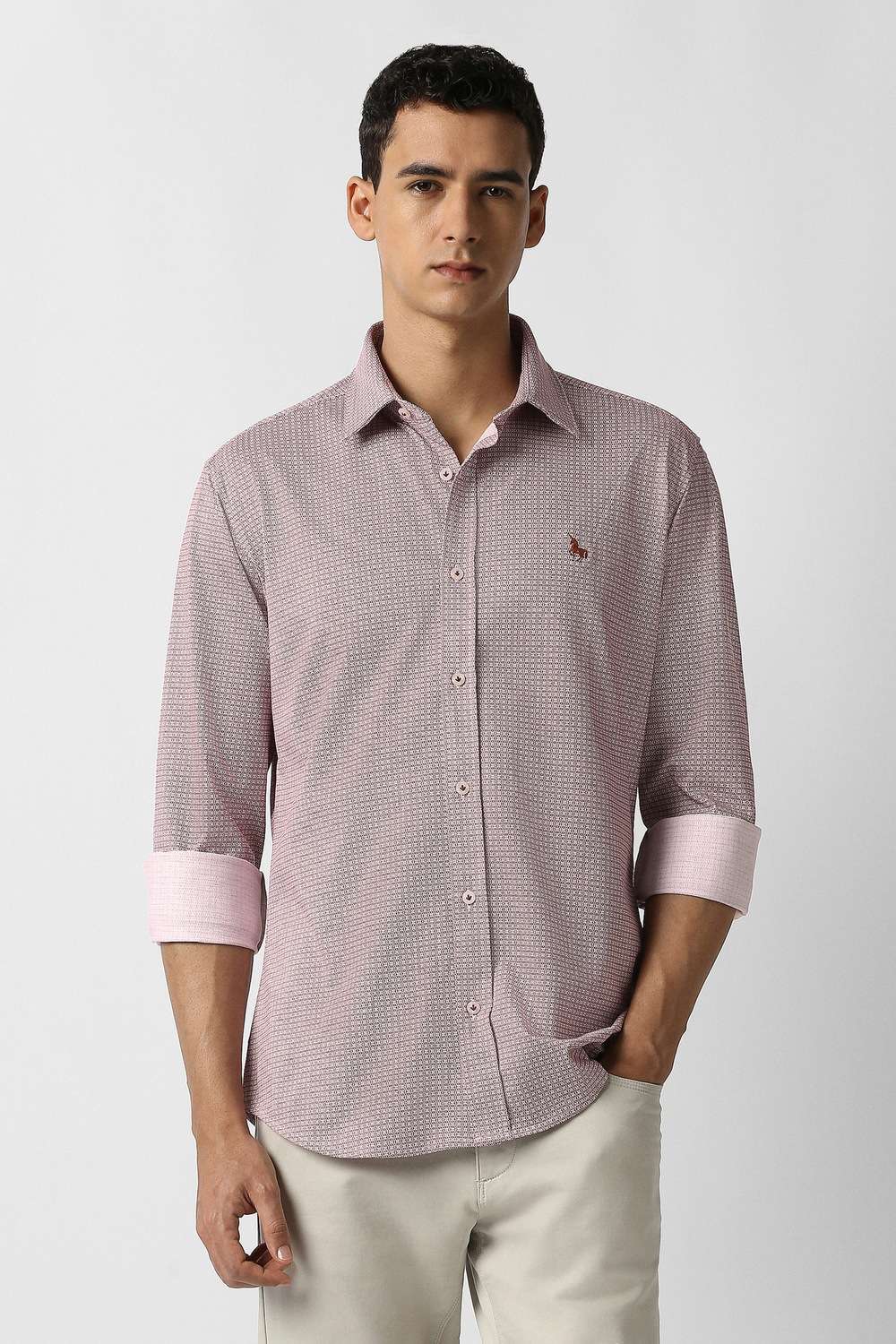 Printed-Cotton-Slim-Fit-Men-s-Casual-Shirt