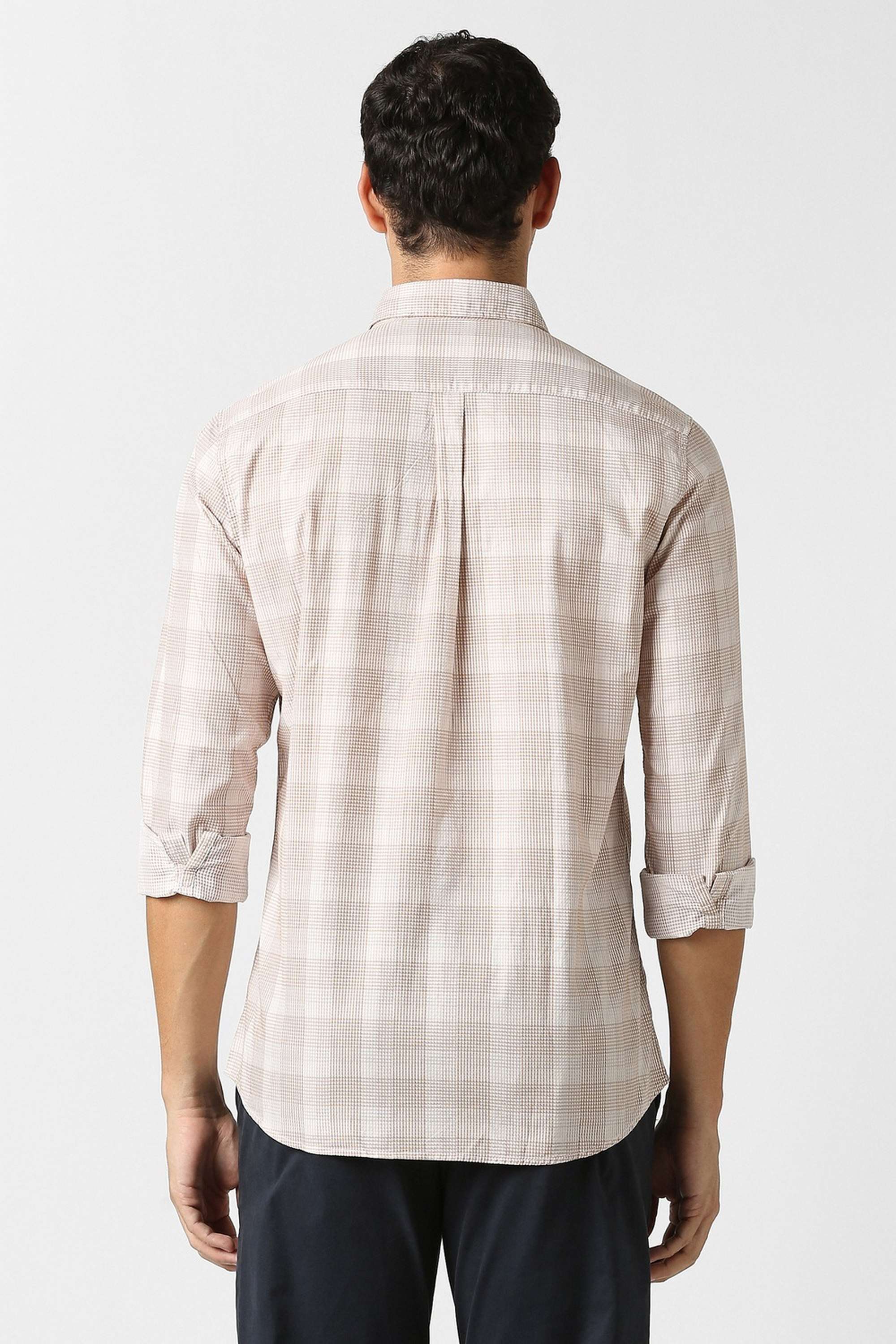Checks-Cotton-Slim-Fit-Men-Casual-Wear-Shirt