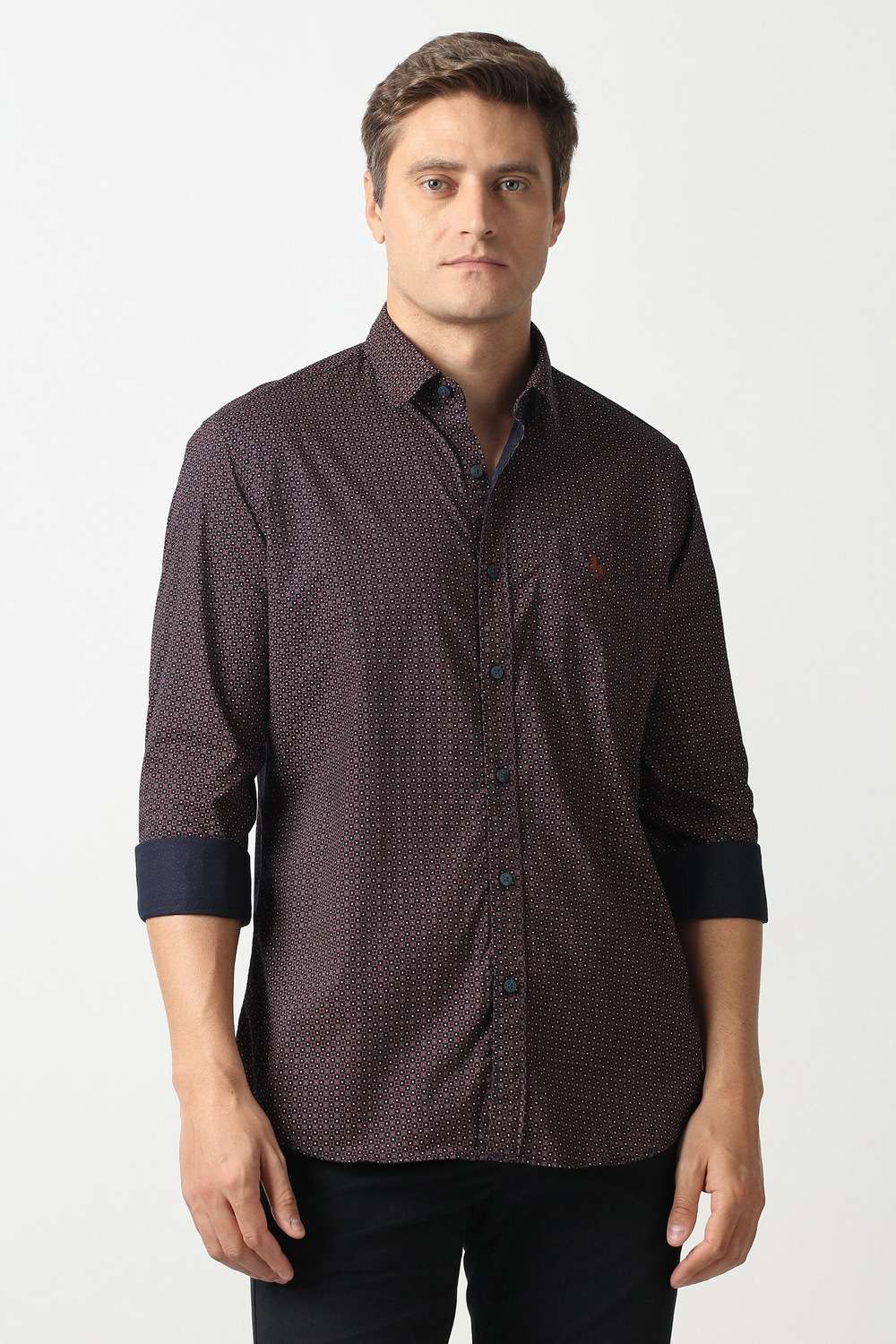 Printed-Cotton-Slim-Fit-Men-Casual-Wear-Shirt
