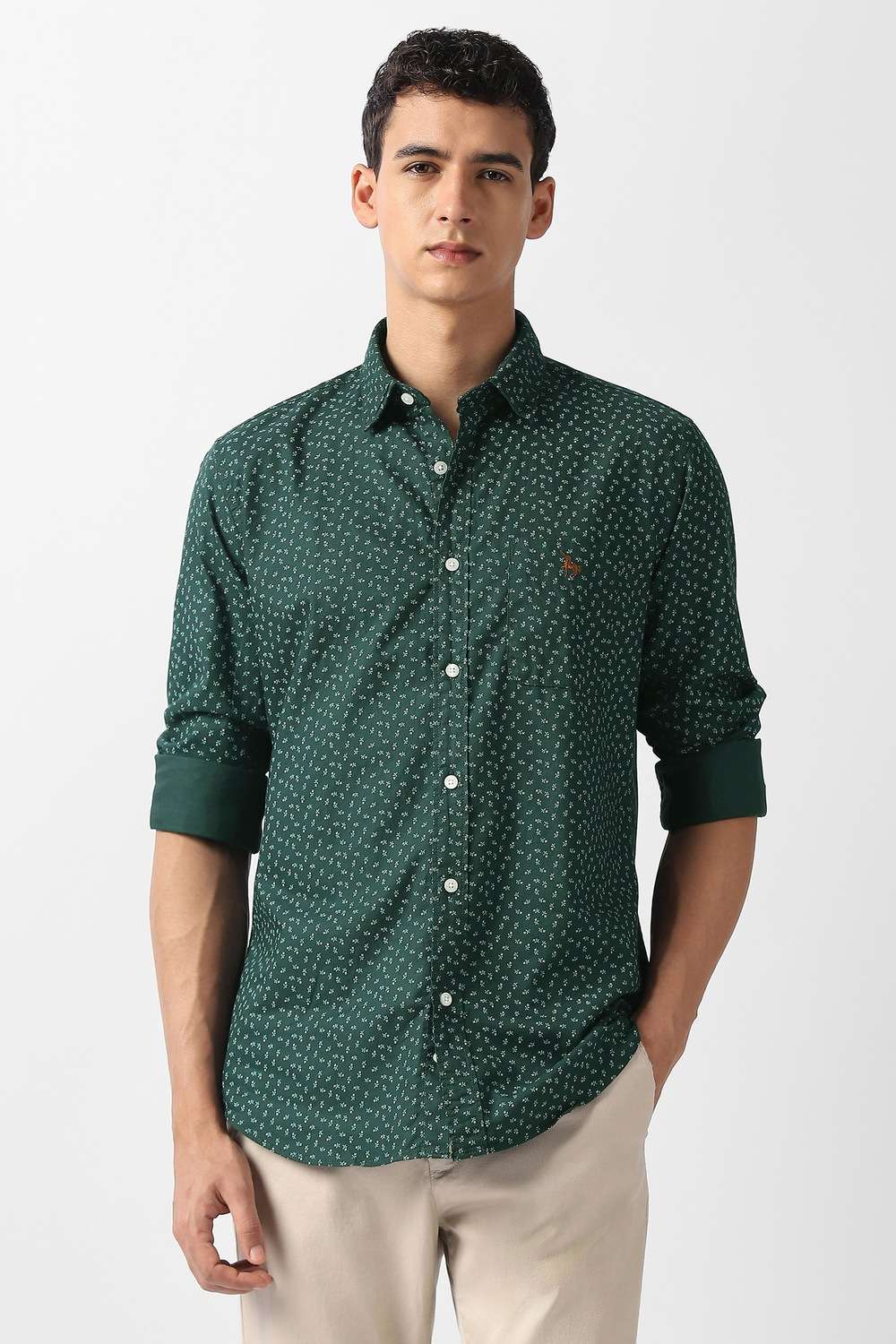 Printed-Cotton-Slim-Fit-Men-s-Casual-Shirt