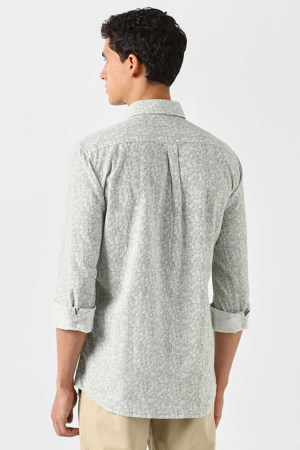 Printed-Cotton-Blend-Slim-Fit-Men-s-Casual-Shirt