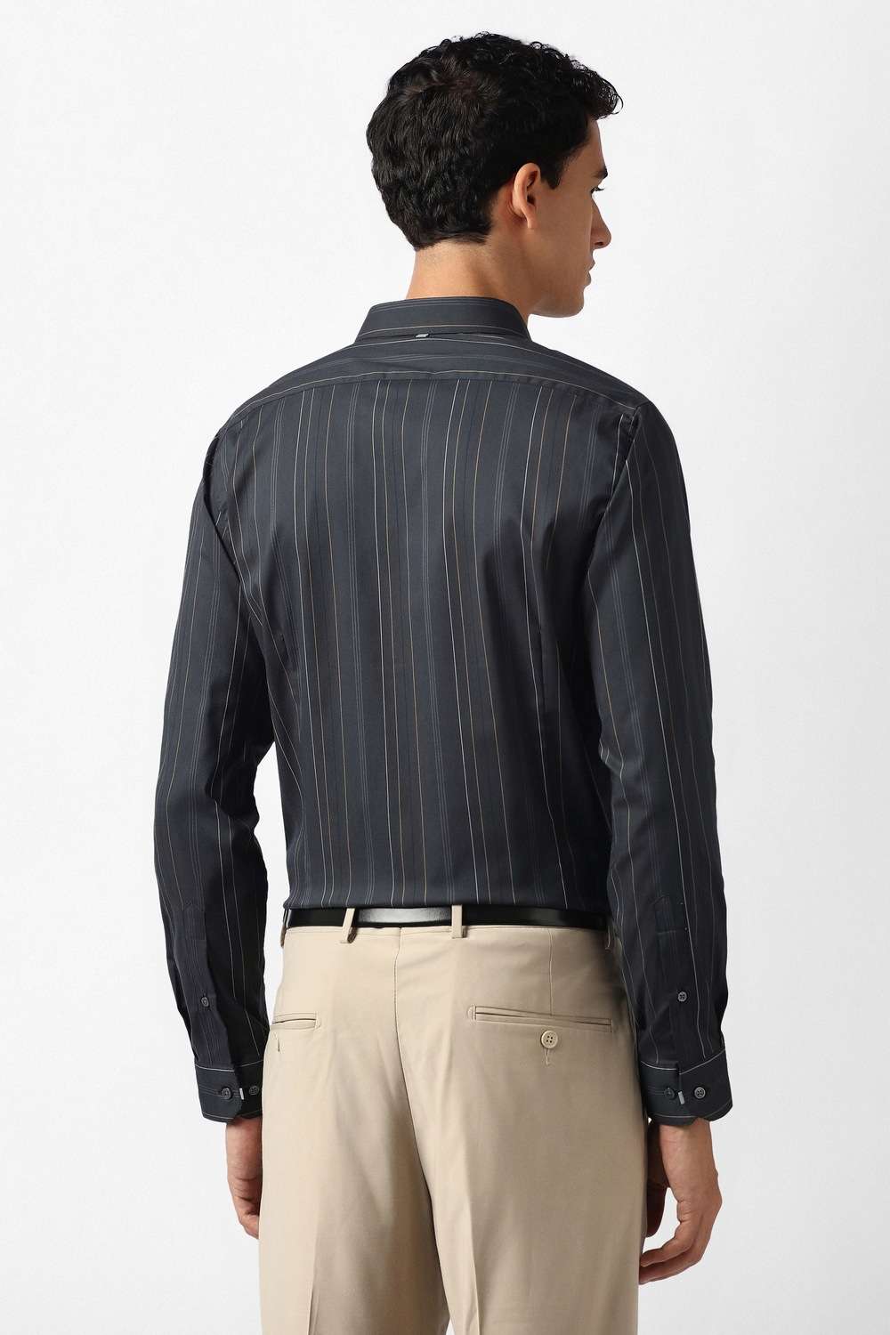 Stripes-Cotton-Blend-Slim-Fit-Men-s-Formal-Shirt