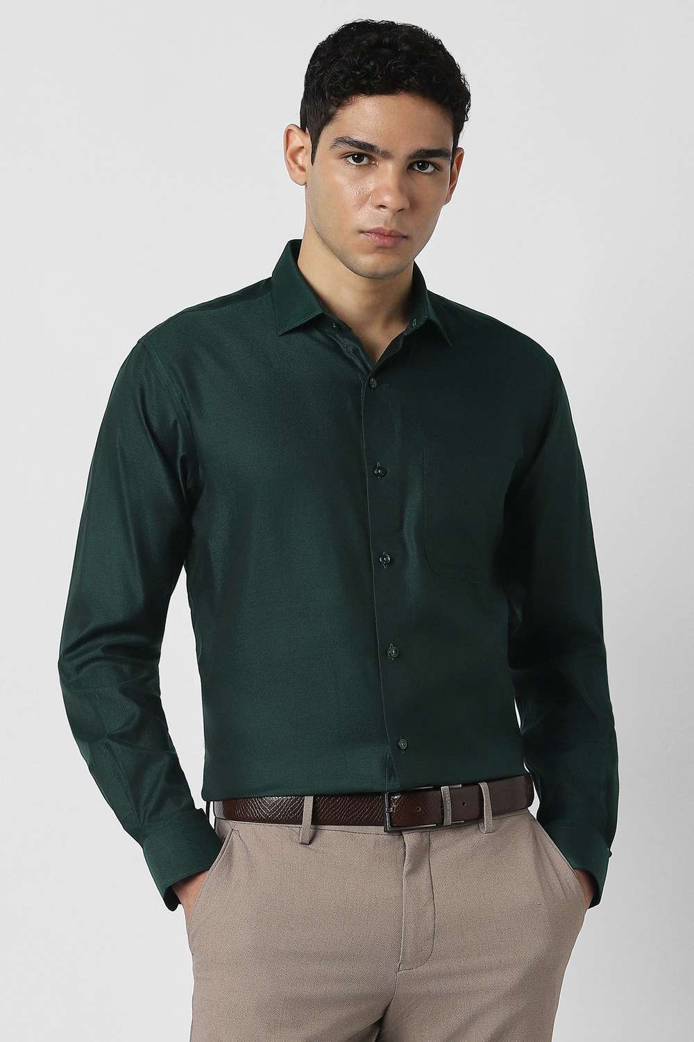 Textured-Cotton-Regular-Fit-Men-s-Formal-Wear-Shirt