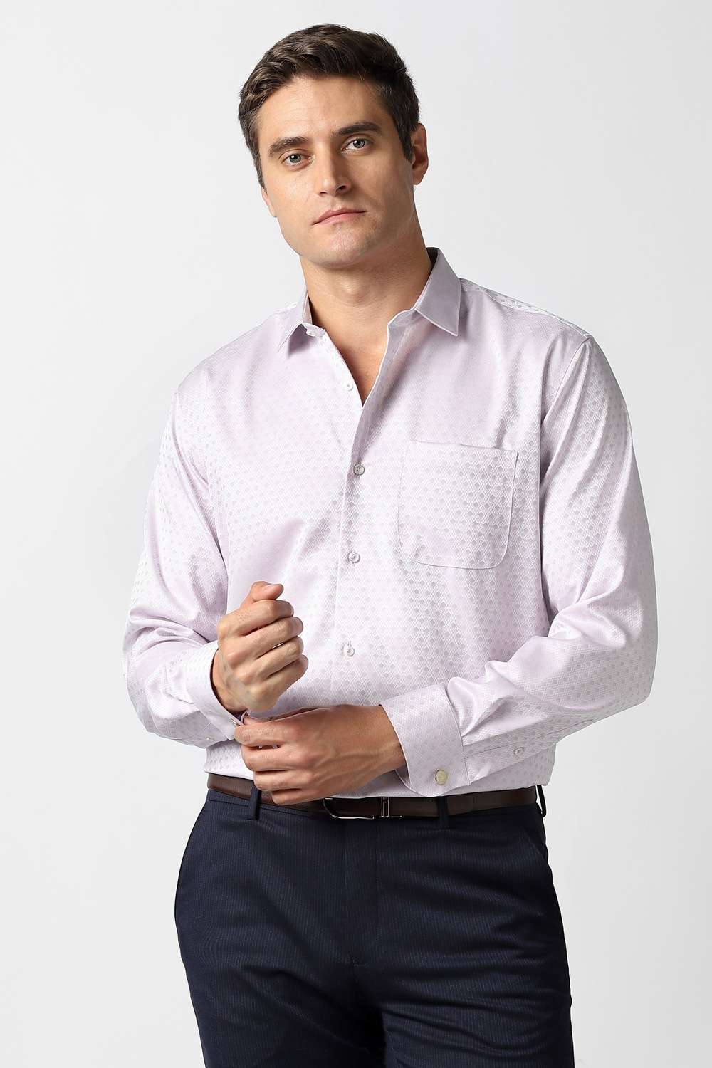 Textured-Cotton-Regular-Fit-Men-s-Formal-Shirt