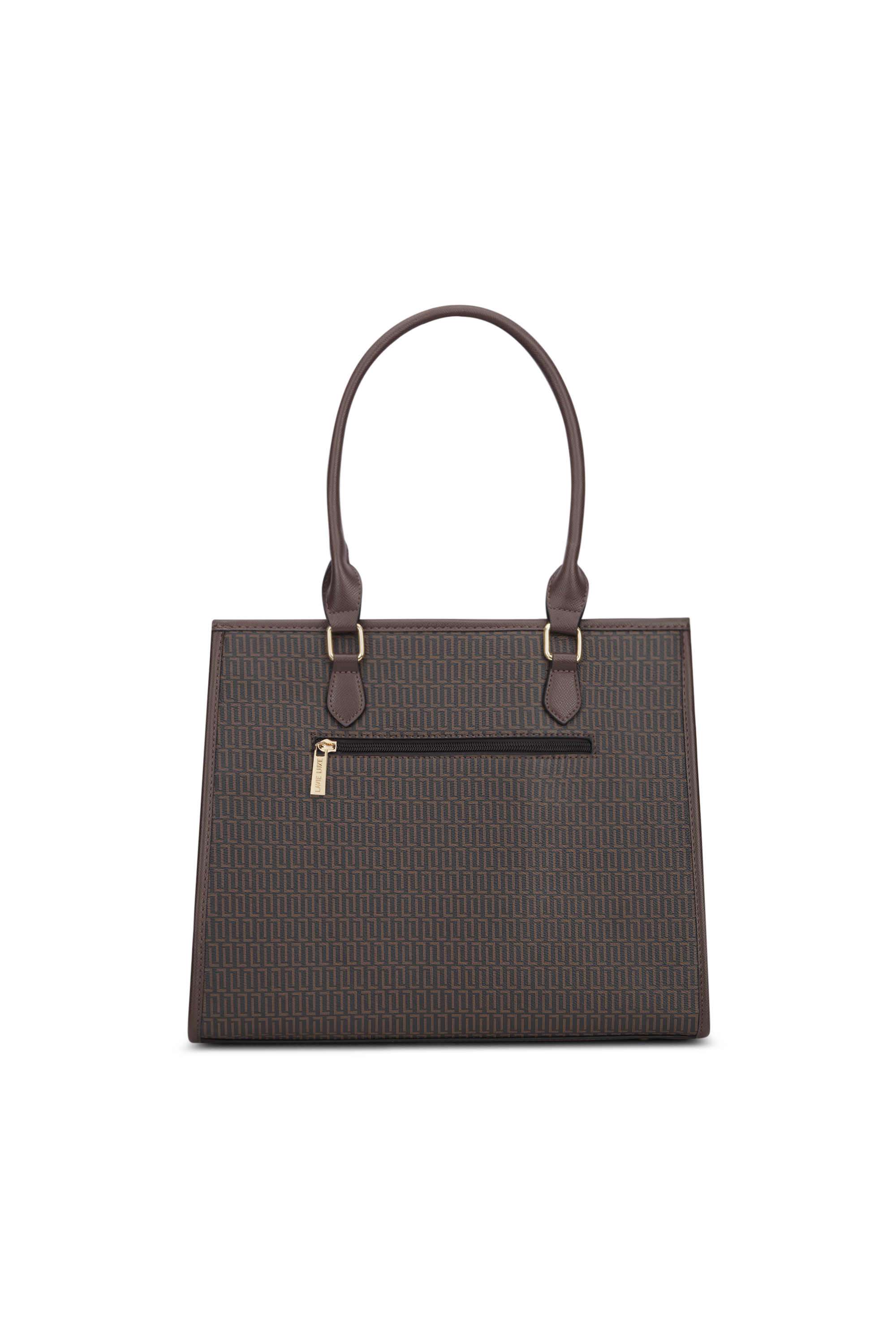 Zipper-Synthetic-Women-Casual-Wear-Laptop-Bag