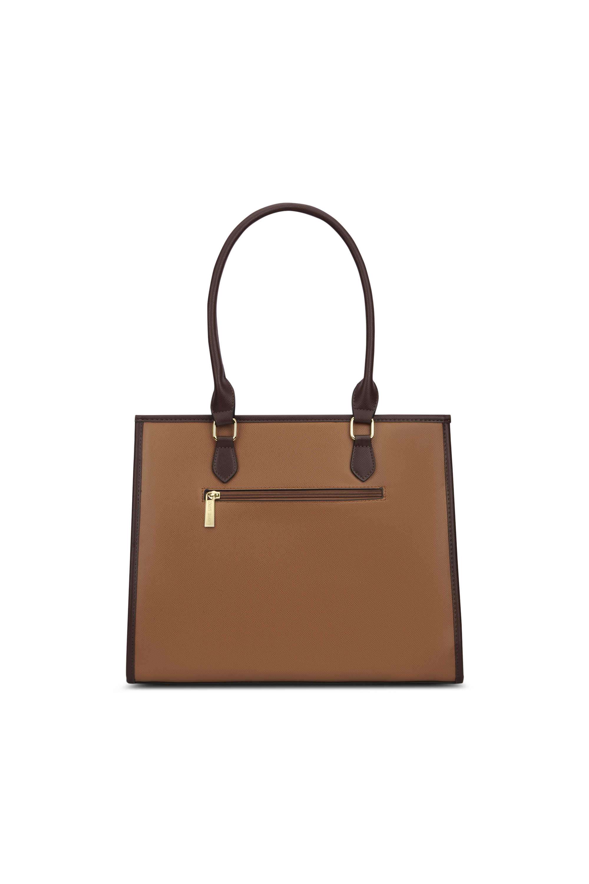 Zipper-Synthetic-Women-Casual-Wear-Laptop-Bag