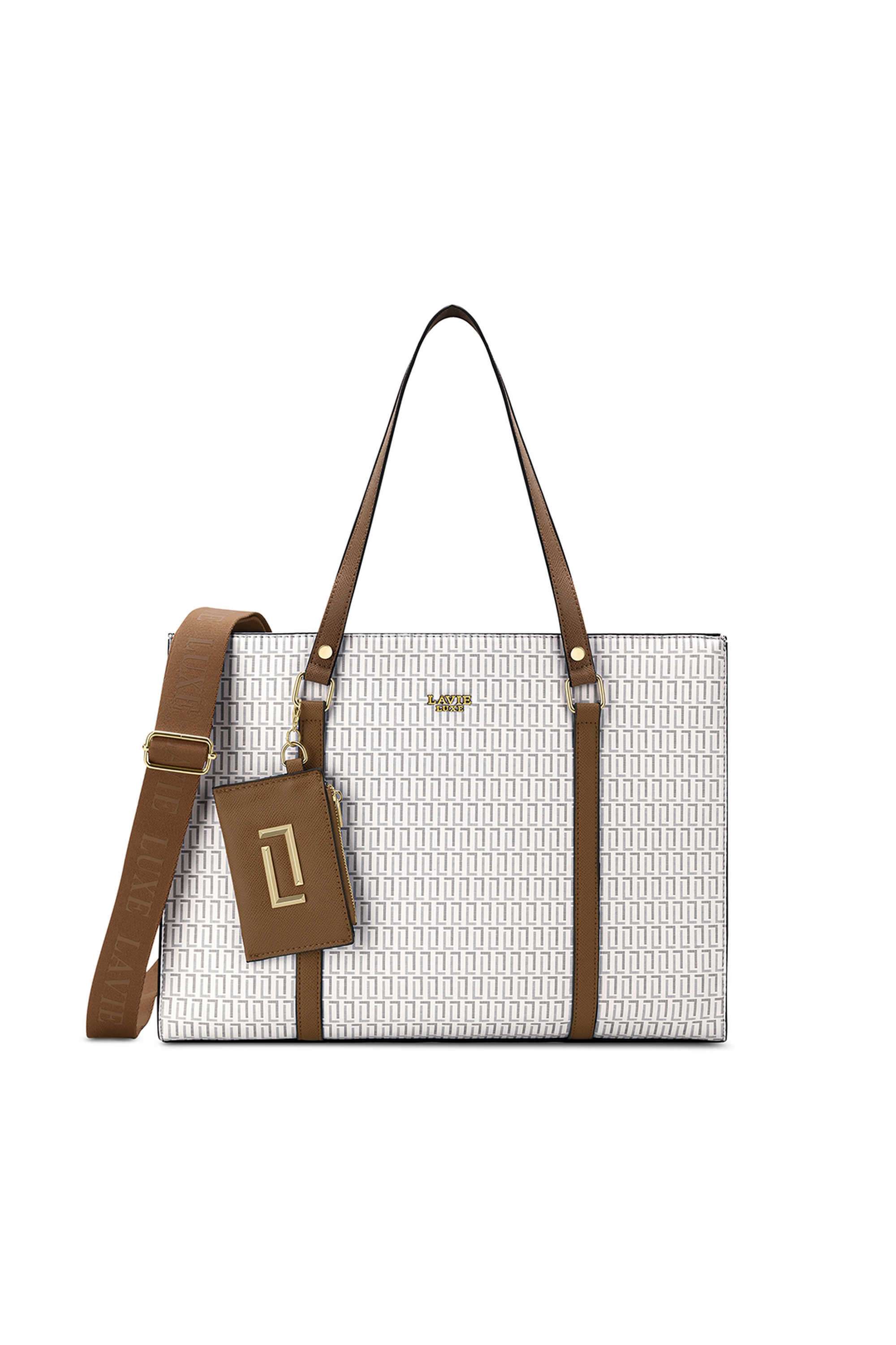 Zipper-Synthetic-Women-Casual-Wear-Tote-Bag