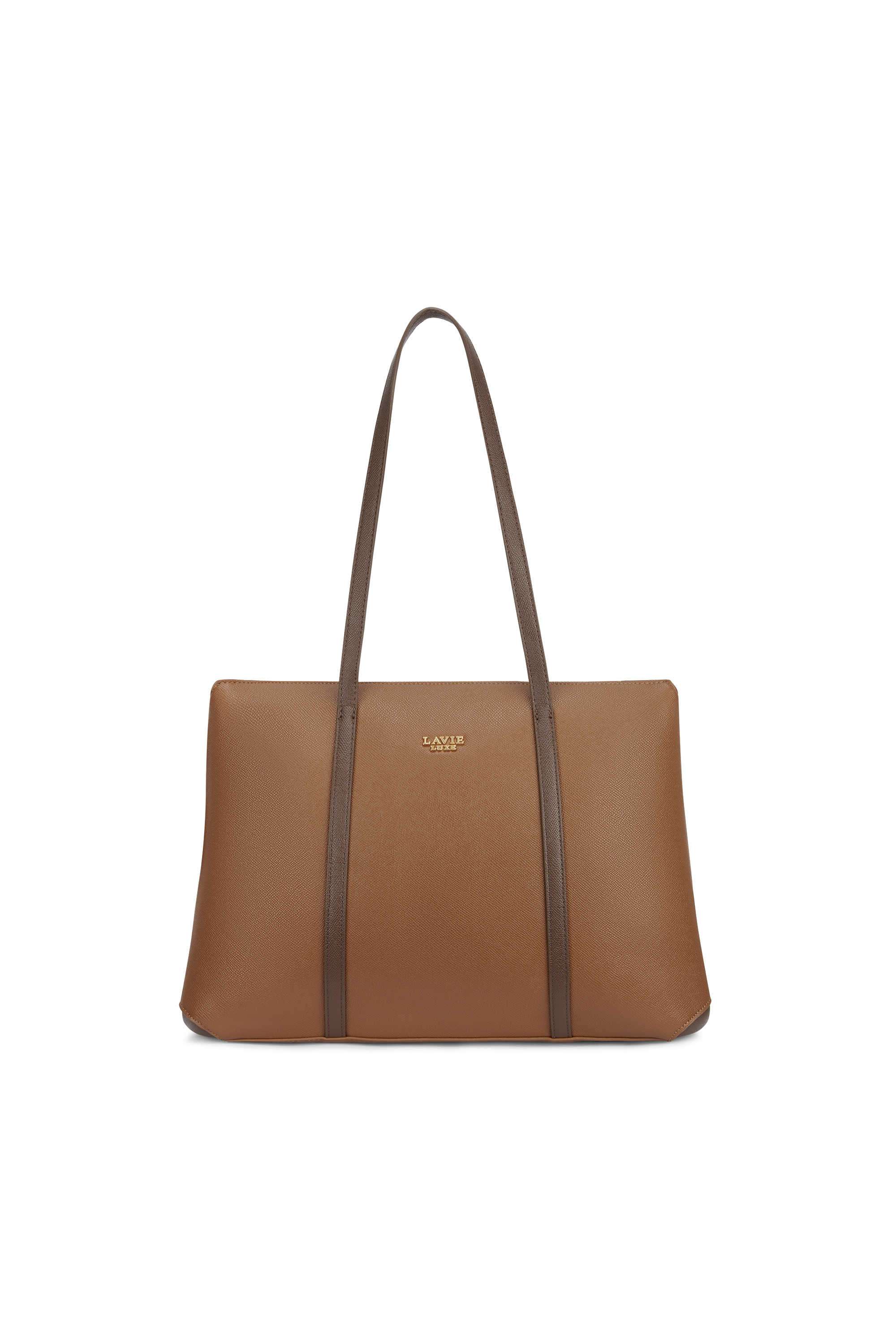 Zipper-Synthetic-Women-Casual-Wear-Tote-Bag