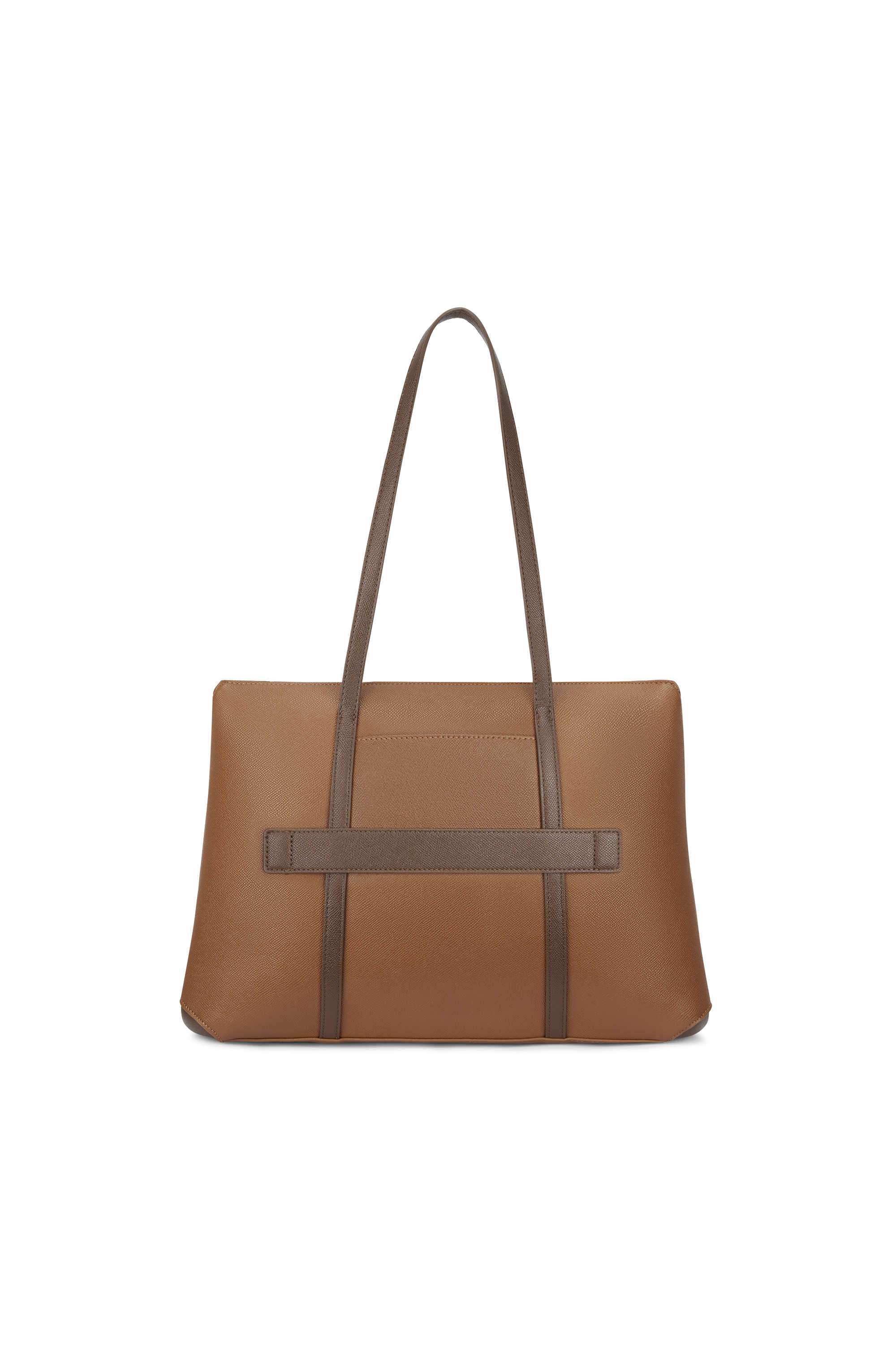 Zipper-Synthetic-Women-Casual-Wear-Tote-Bag