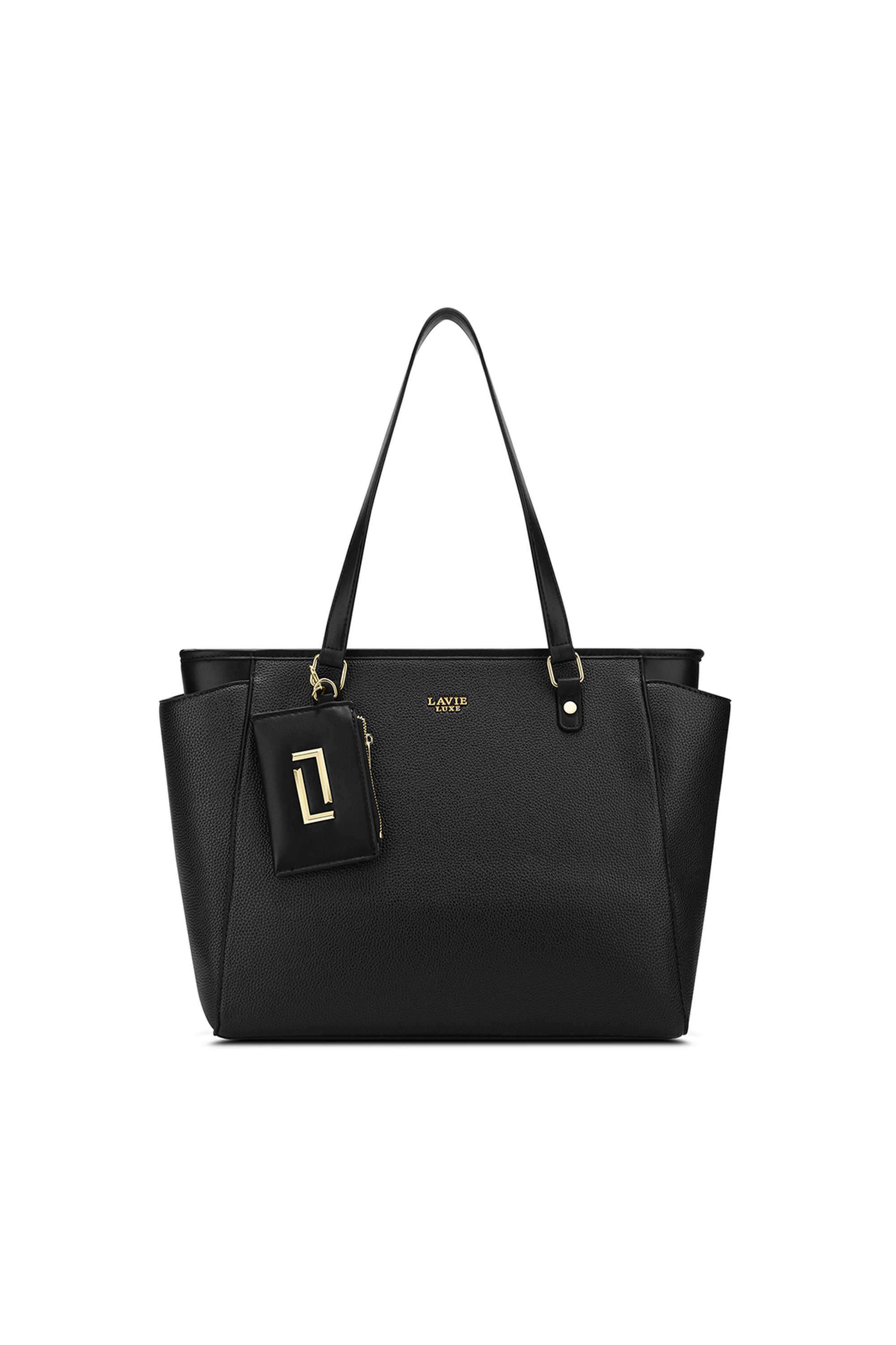 Zipper-Synthetic-Women-Casual-Wear-Tote-Bag