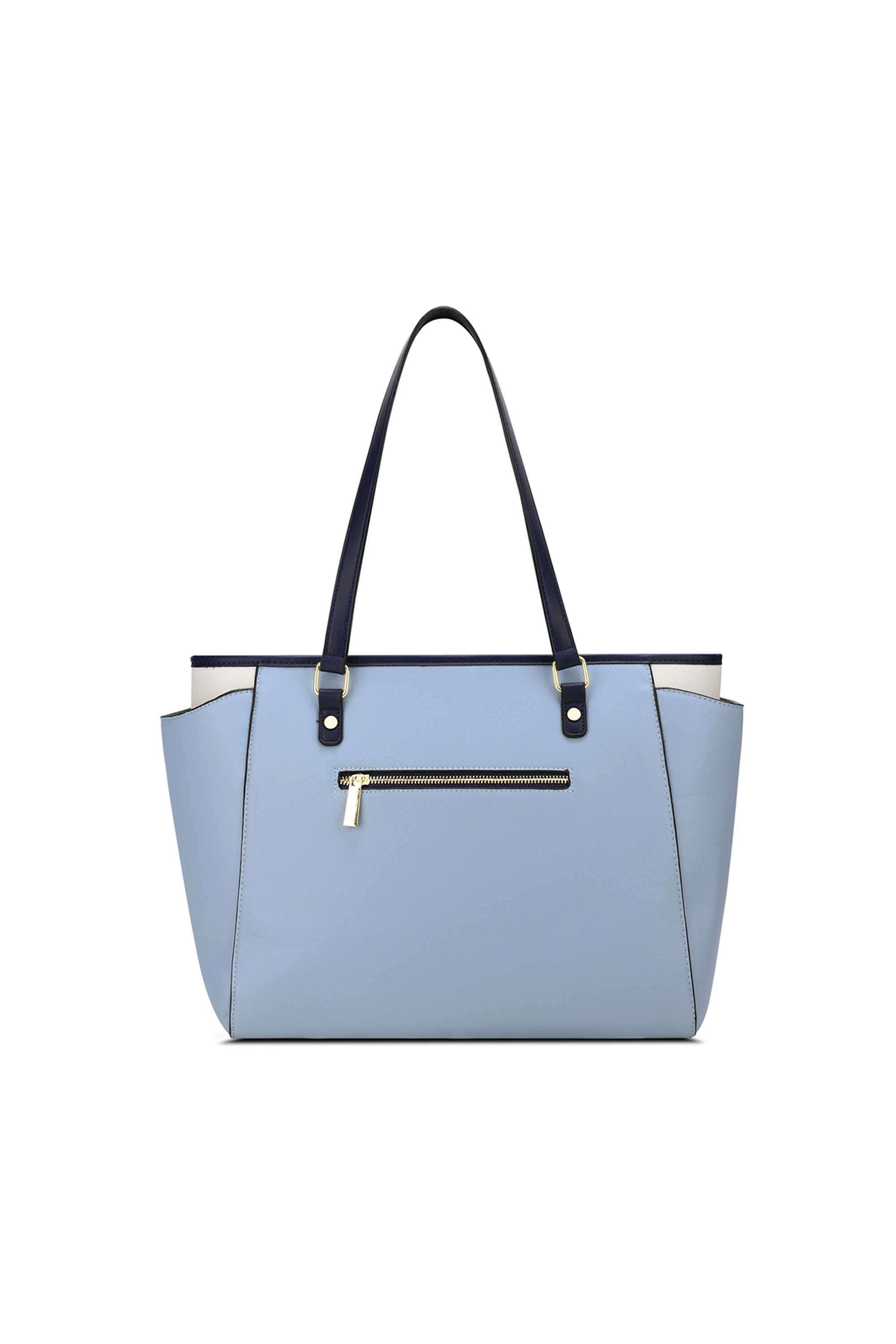 Snap-Button-Synthetic-Women-Casual-Wear-Tote-Bag