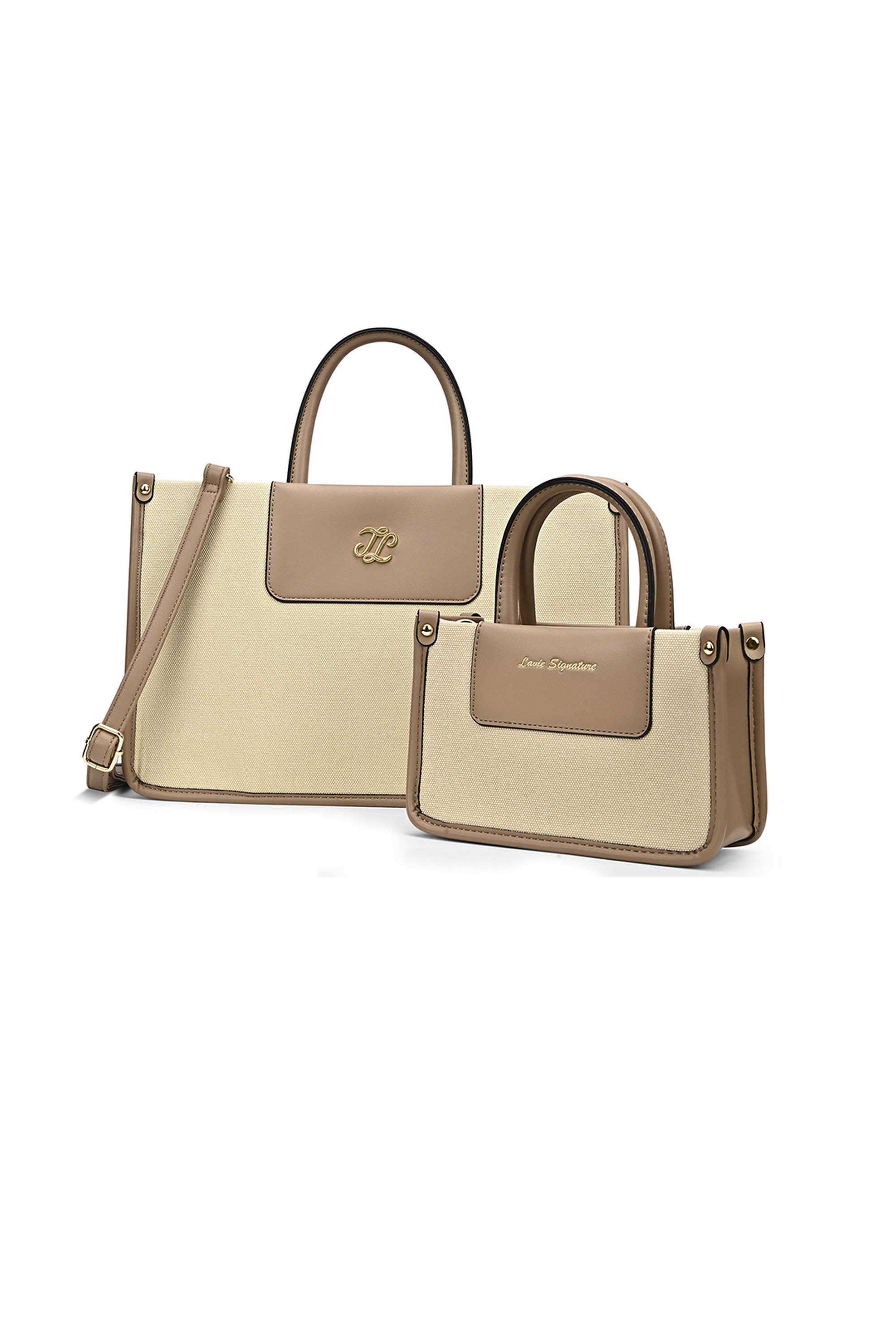Zipper-Synthetic-Women-Casual-Wear-Tote-Bag