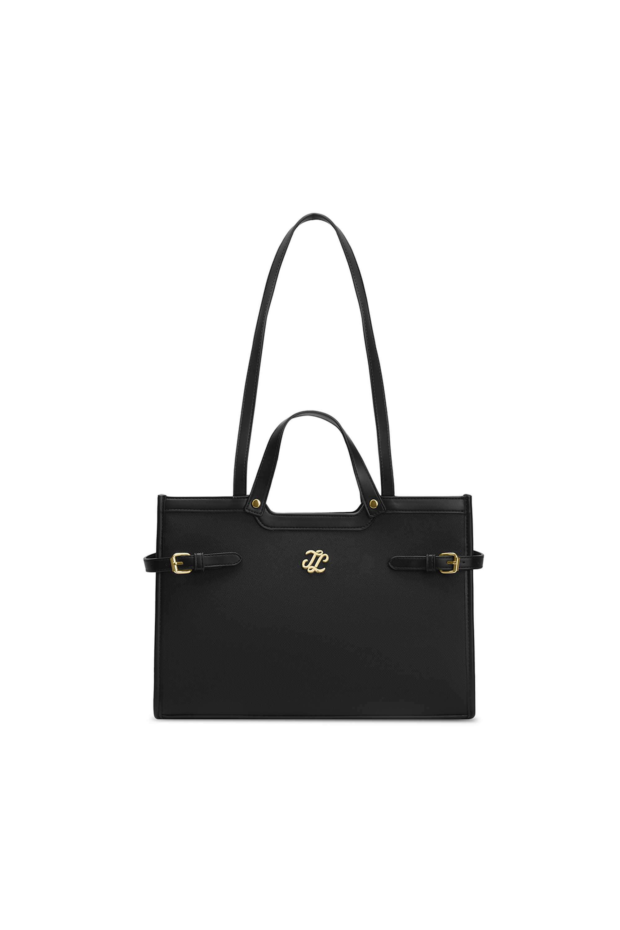 Zipper-Synthetic-Women-Casual-Wear-Tote-Bag