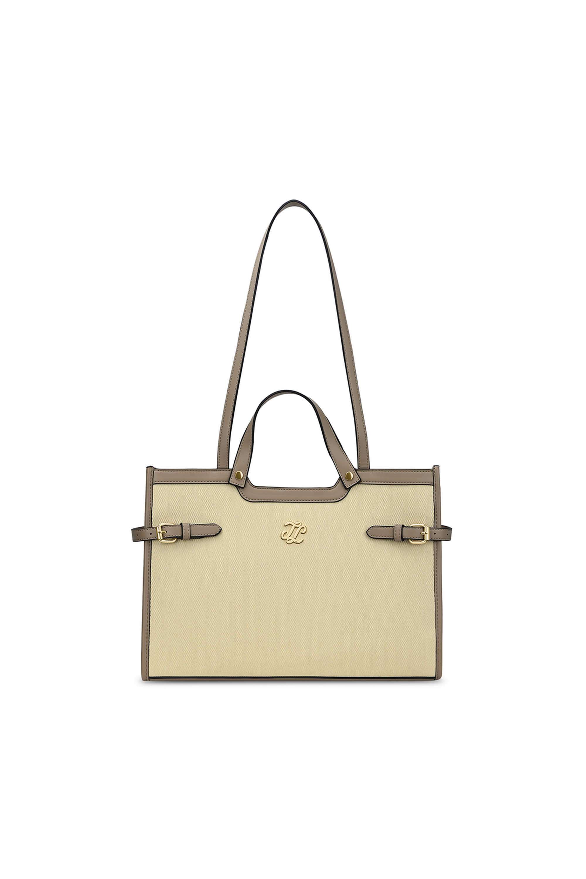 Zipper-Synthetic-Women-Casual-Wear-Tote-Bag
