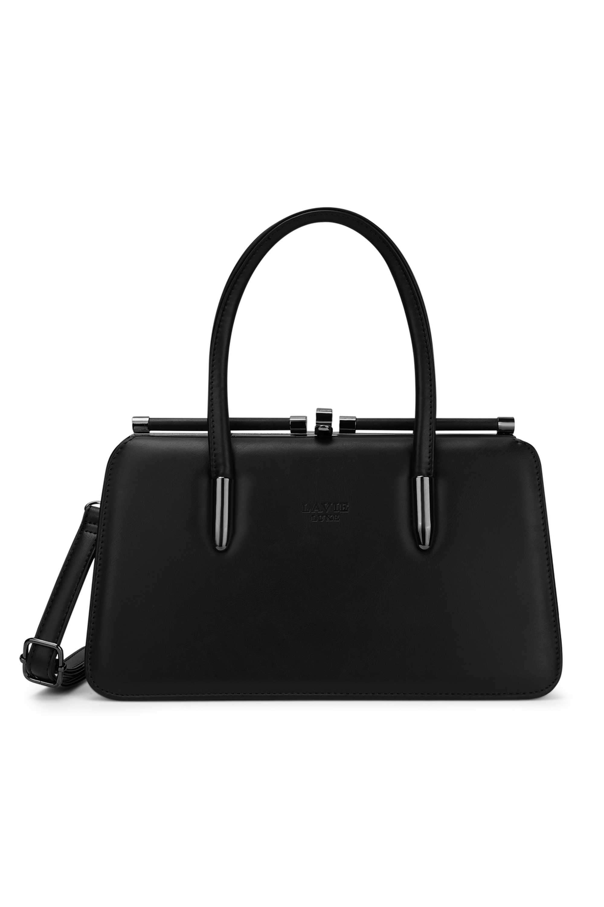 Twisted-Clasp-Synthetic-Women-Party-Wear-Satchel