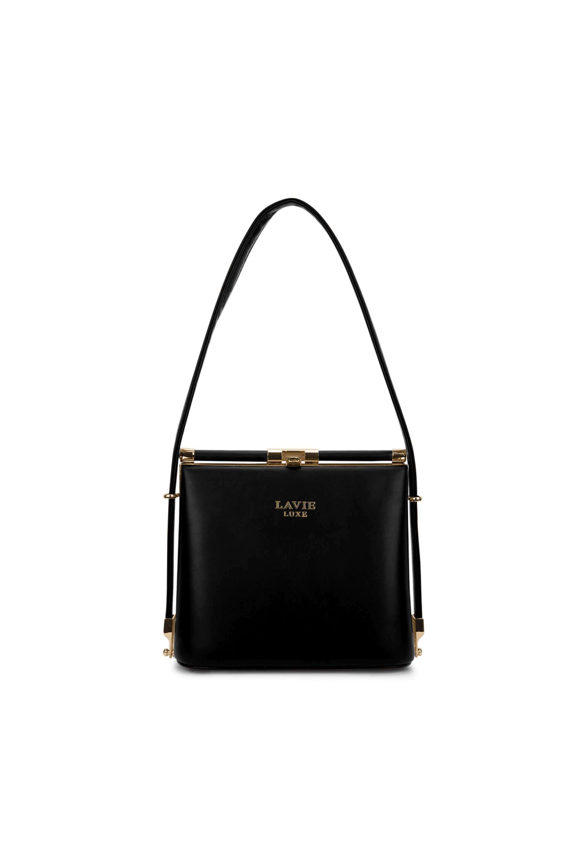 Twisted-Clasp-Synthetic-Women-Party-Wear-Satchel