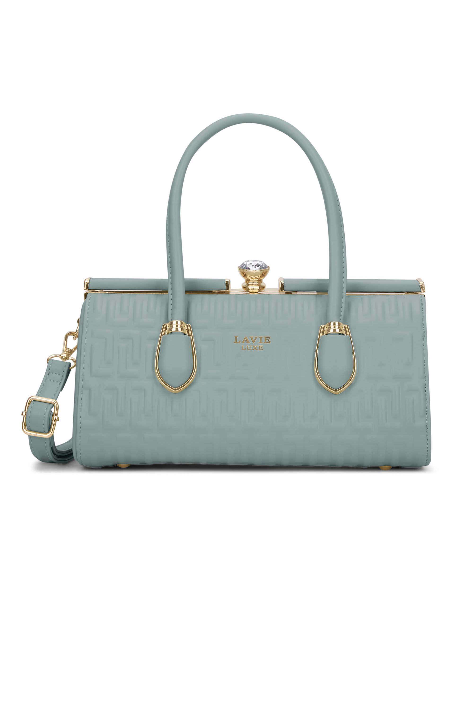 Twisted-Clasp-Synthetic-Women-Party-Wear-Satchel