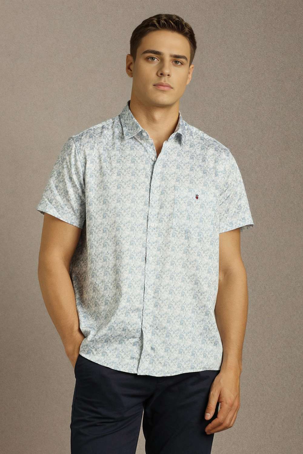 Printed-Cotton-Slim-Fit-Men-s-Casual-Shirt