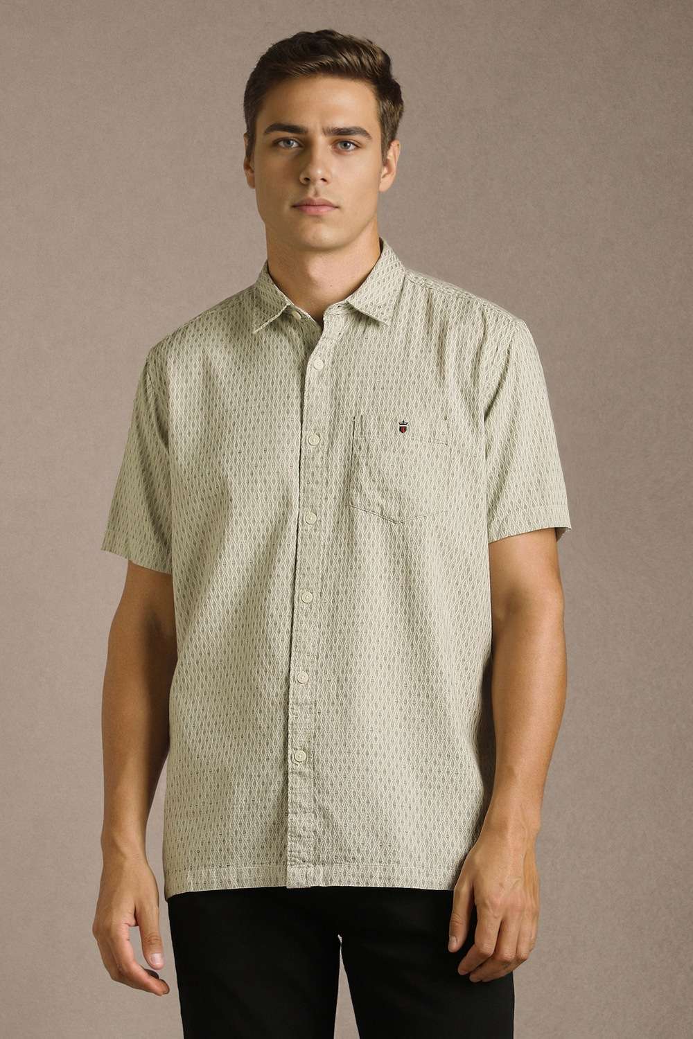 Textured-Cotton-Slim-Fit-Men-s-Casual-Shirt
