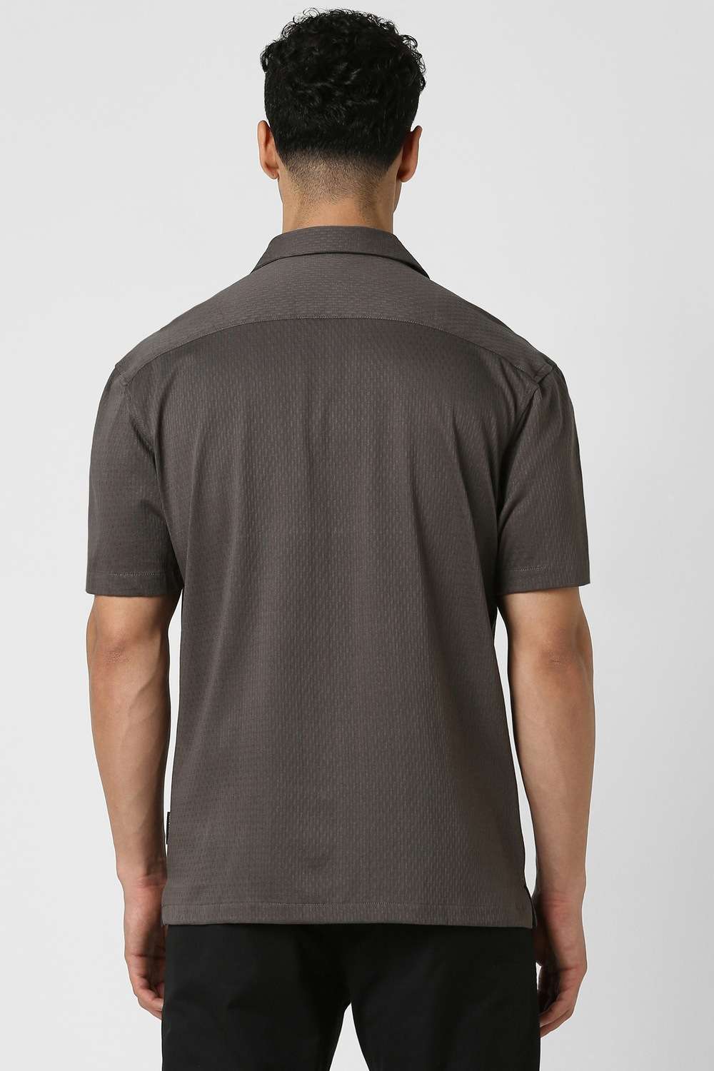 Solid-Cotton-Slim-Fit-Men-s-Casual-Shirt