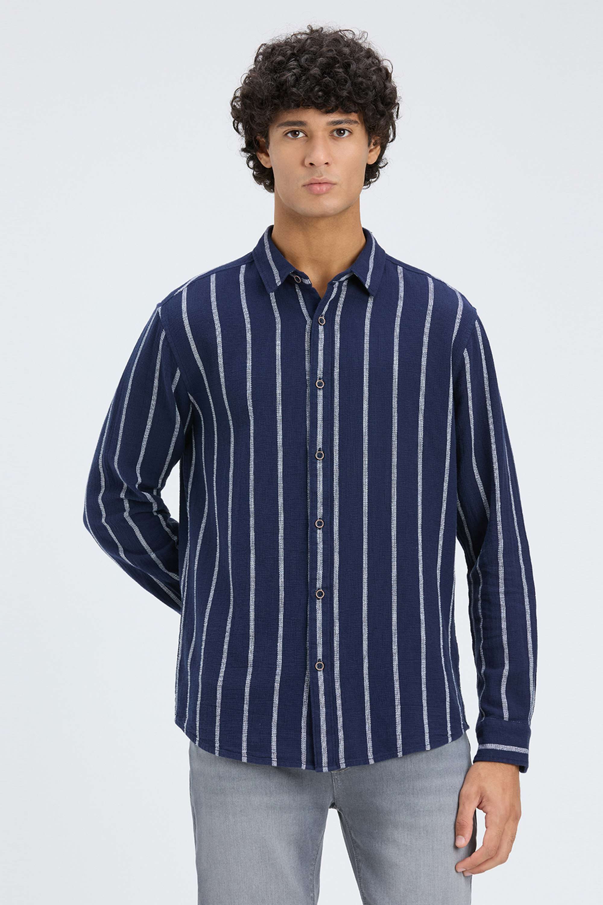 Stripes-Cotton-Regular-Fit-Men-s-Shirt