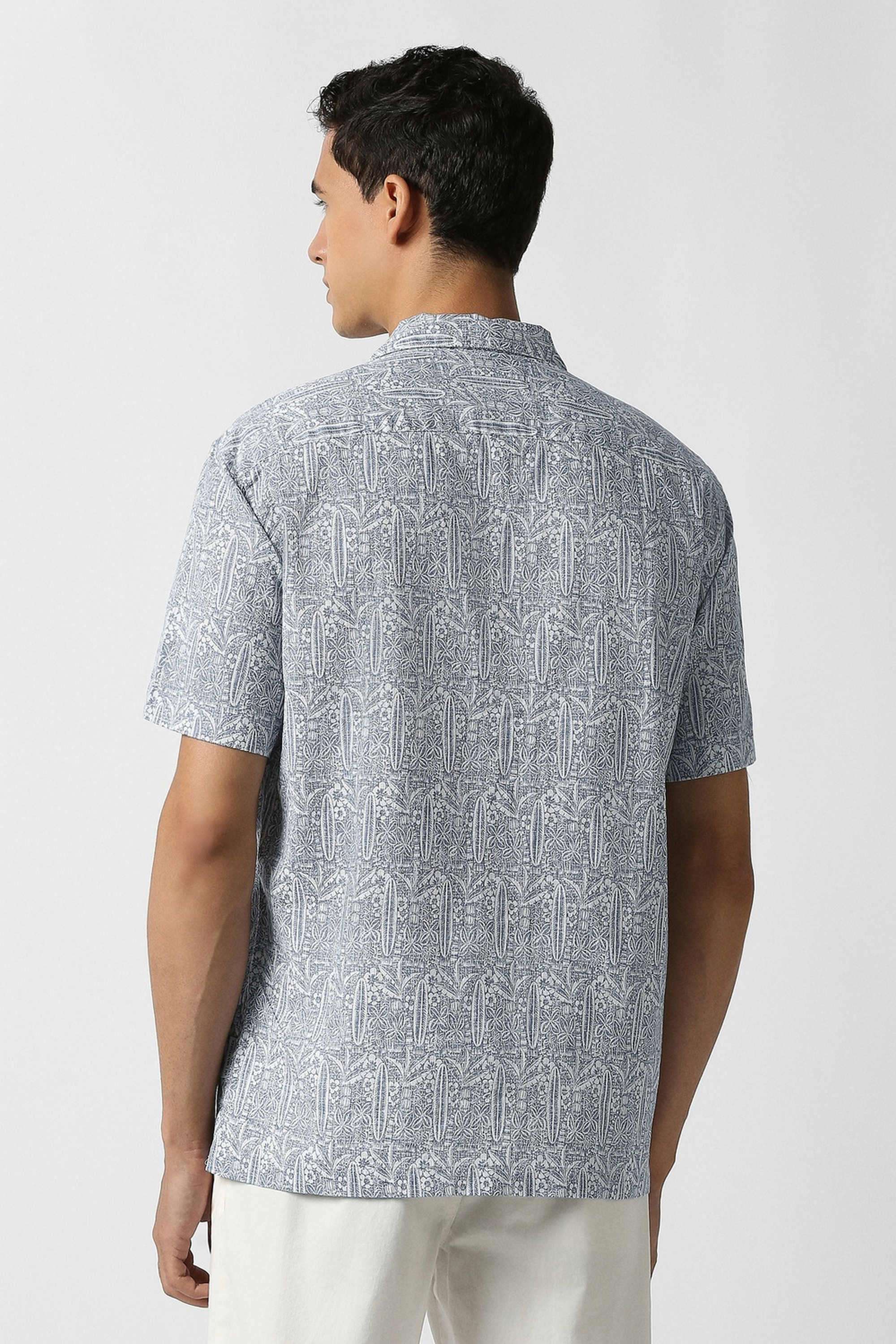 Printed-Cotton-Relaxed-Fit-Men-Casual-Wear-Shirt
