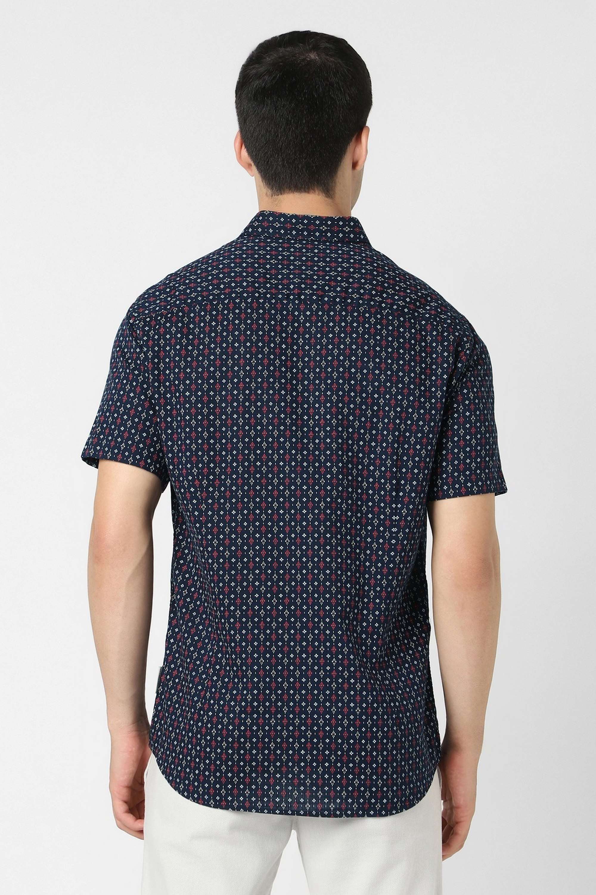 Abstract-Cotton-Slim-Fit-Men-s-Casual-Shirt
