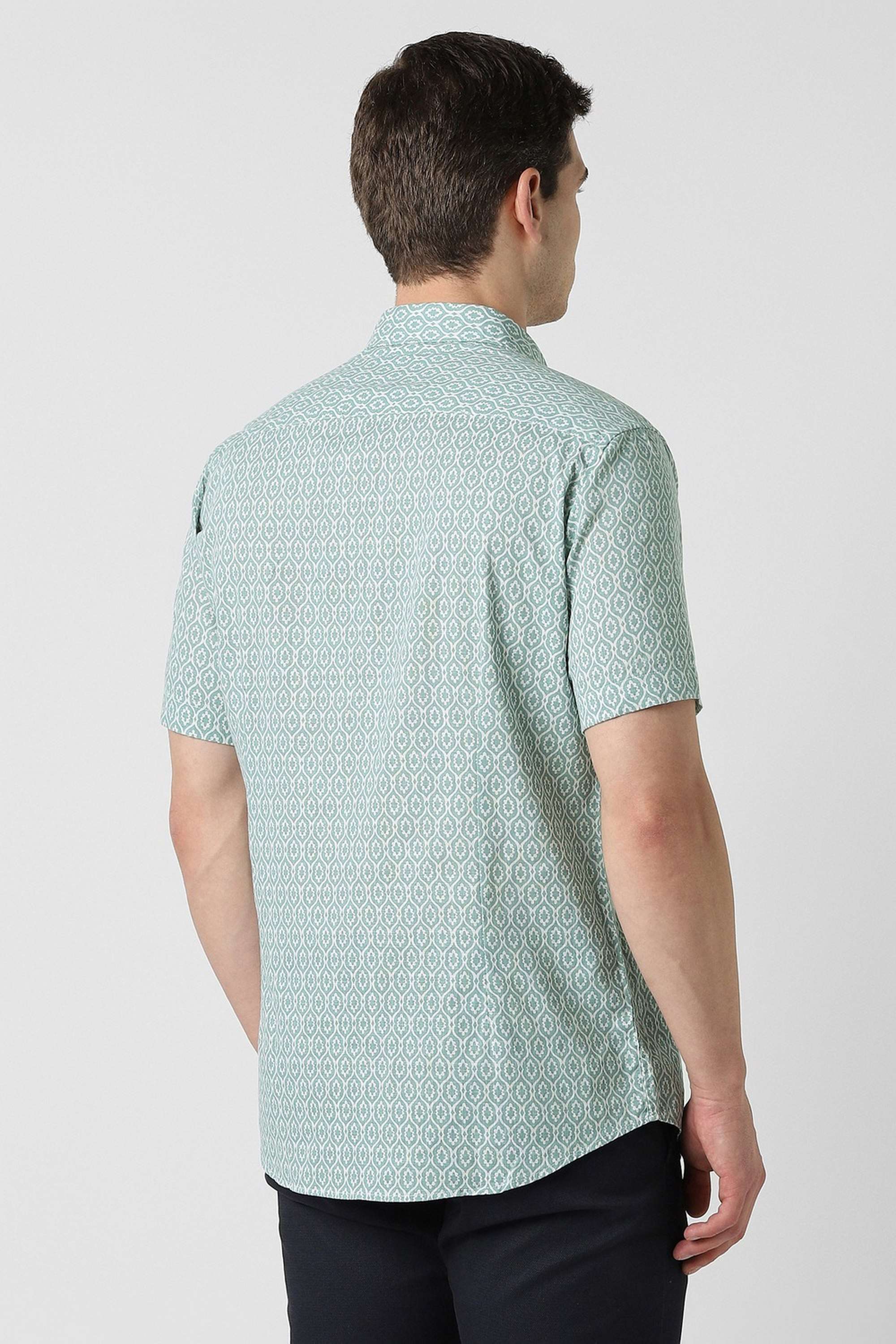 Abstract-Cotton-Slim-Fit-Men-s-Casual-Shirt