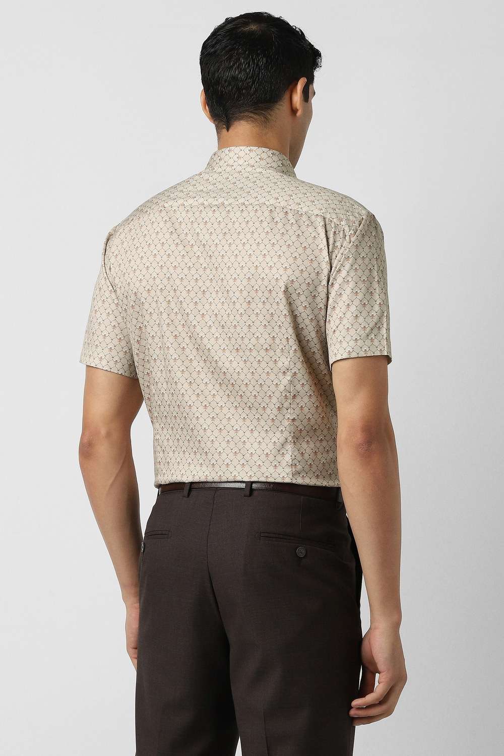 Printed-Cotton-Slim-Fit-Men-Formal-Wear-Shirt