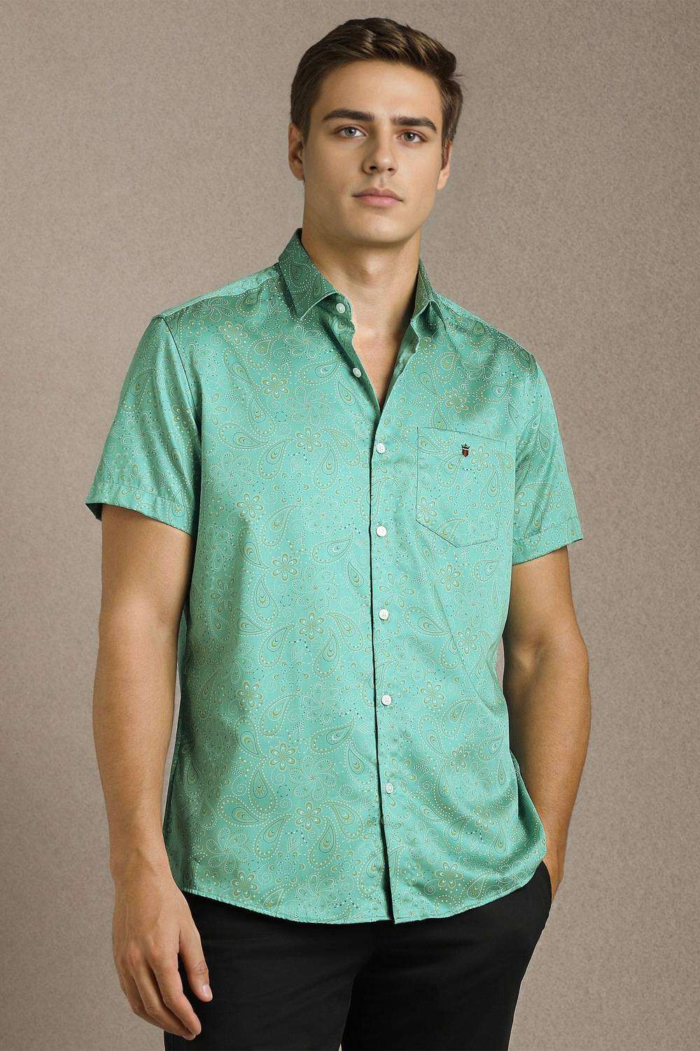 Printed-Cotton-Slim-Fit-Men-s-Shirt