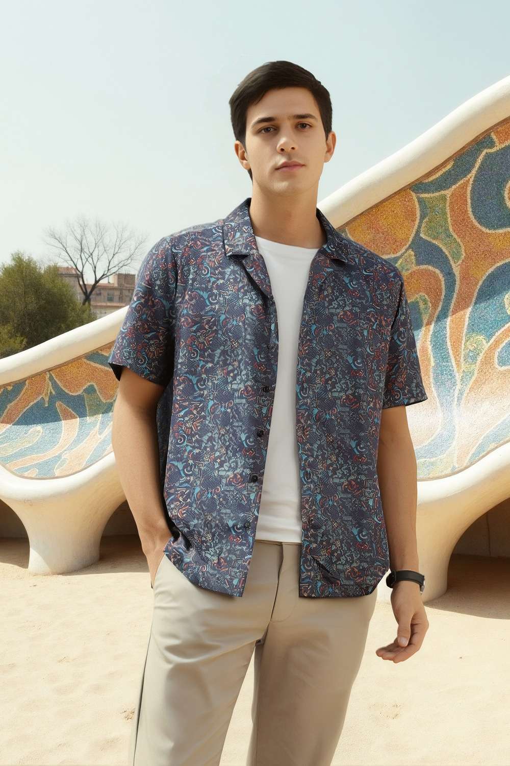 Printed-Cotton-Slim-Fit-Men-s-Casual-Shirt