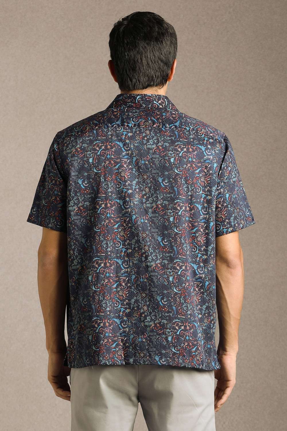 Printed-Cotton-Slim-Fit-Men-s-Casual-Shirt