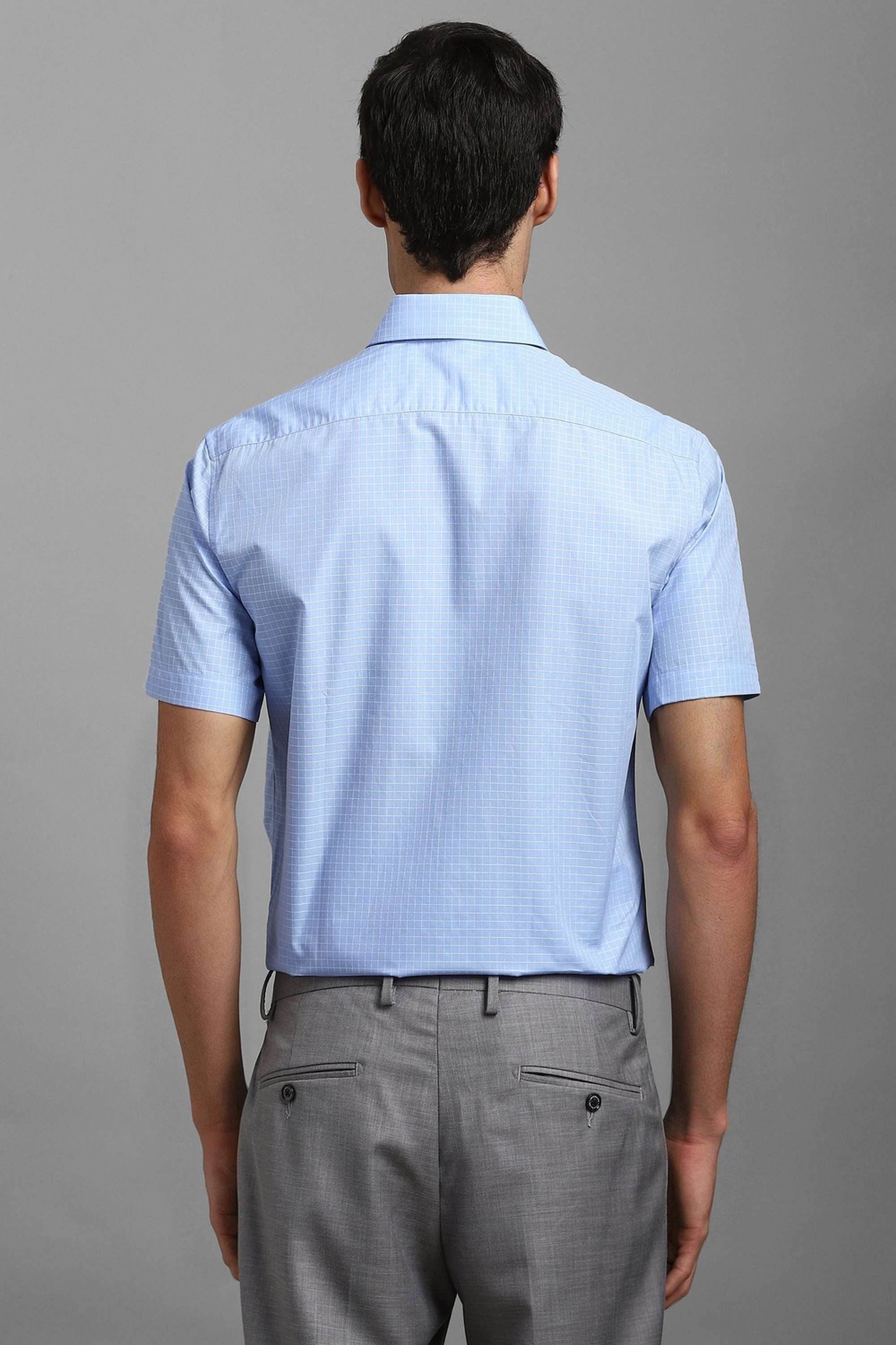 Checks-Cotton-Men-Formal-Wear-Shirt
