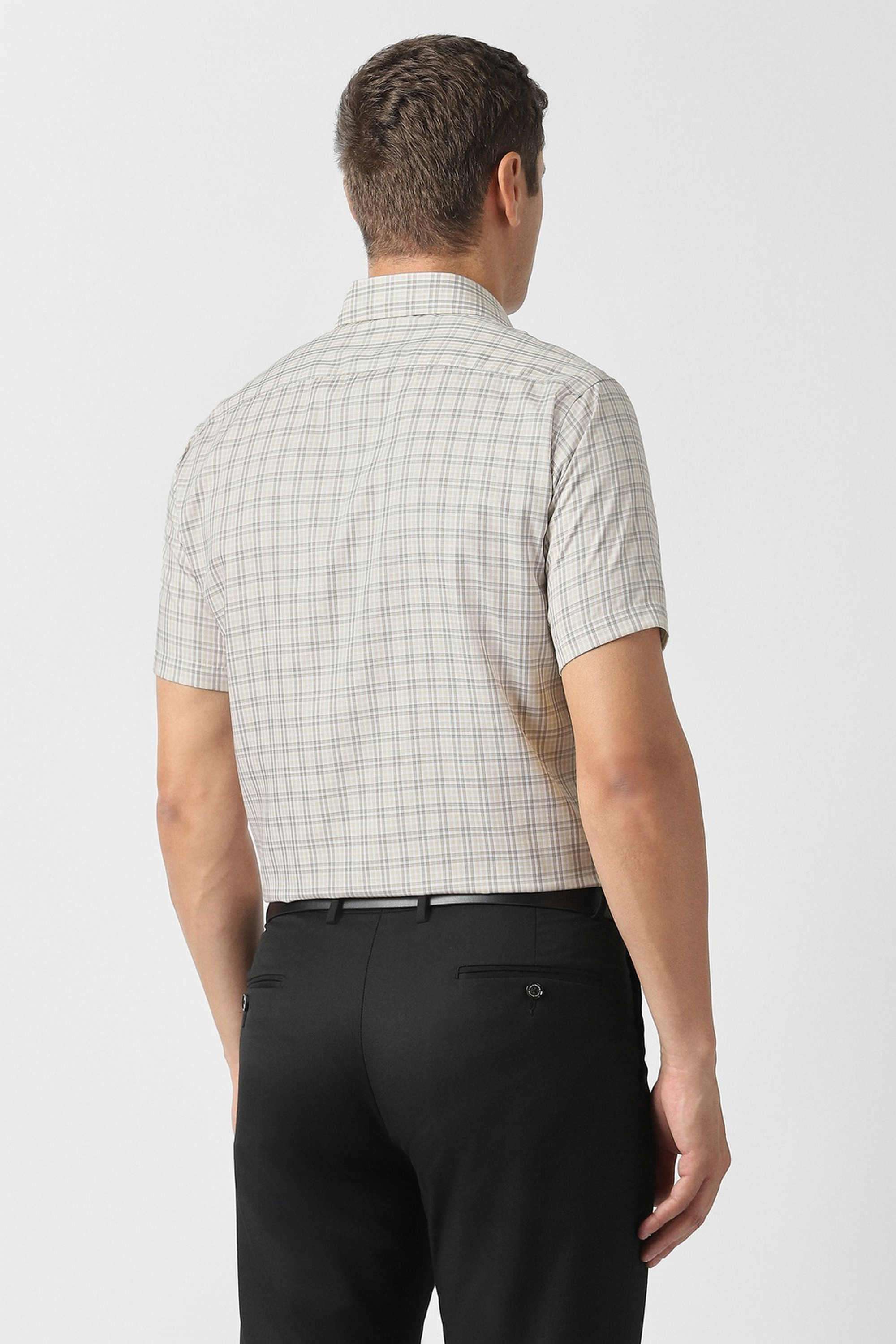 Checks-Cotton-Regular-Fit-Men-s-Formal-Shirt