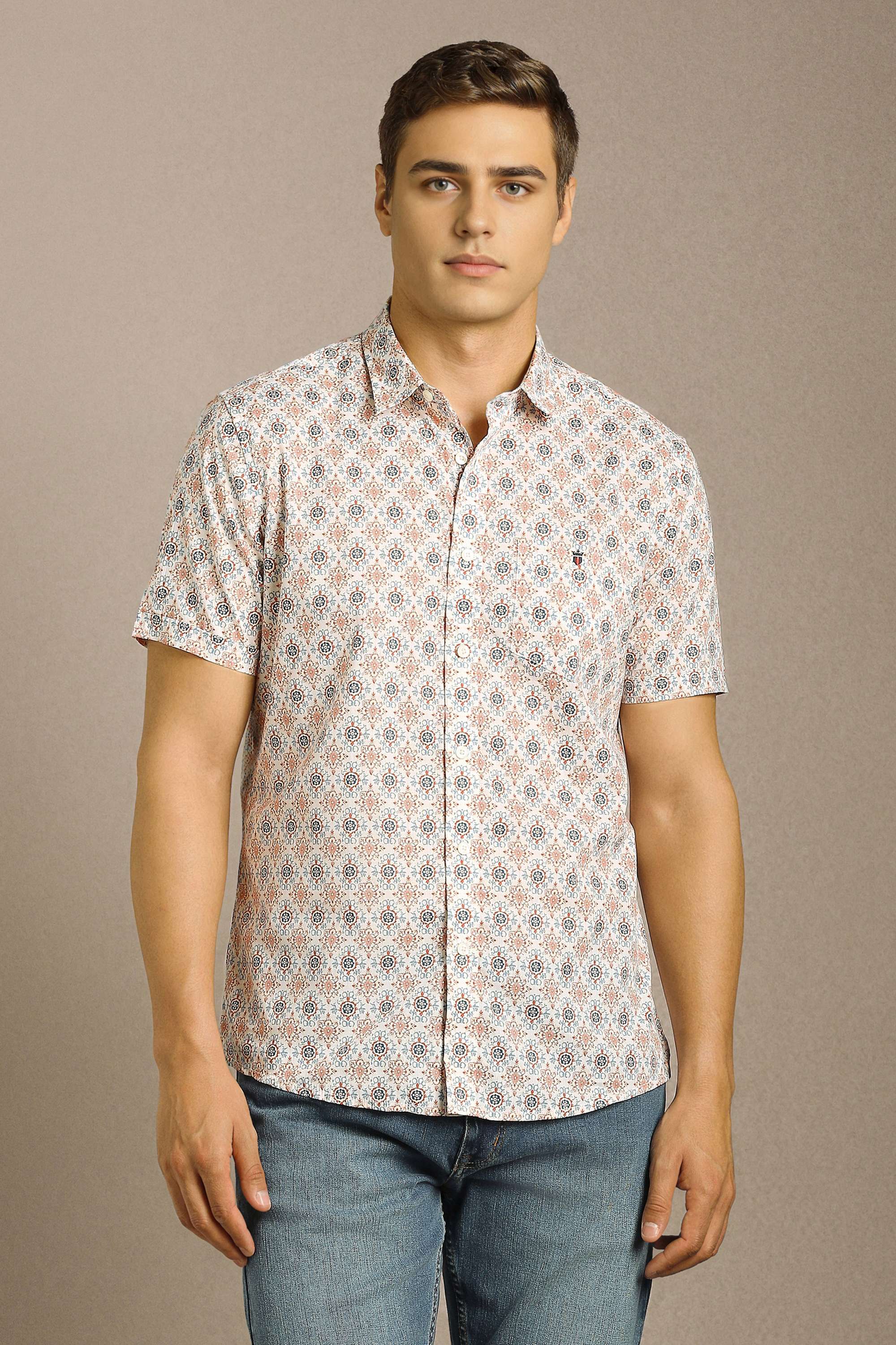 Printed-Cotton-Slim-Fit-Men-s-Casual-Shirt