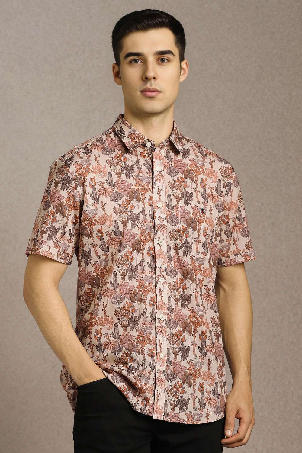 Printed-Cotton-Slim-Fit-Men-s-Casual-Shirt