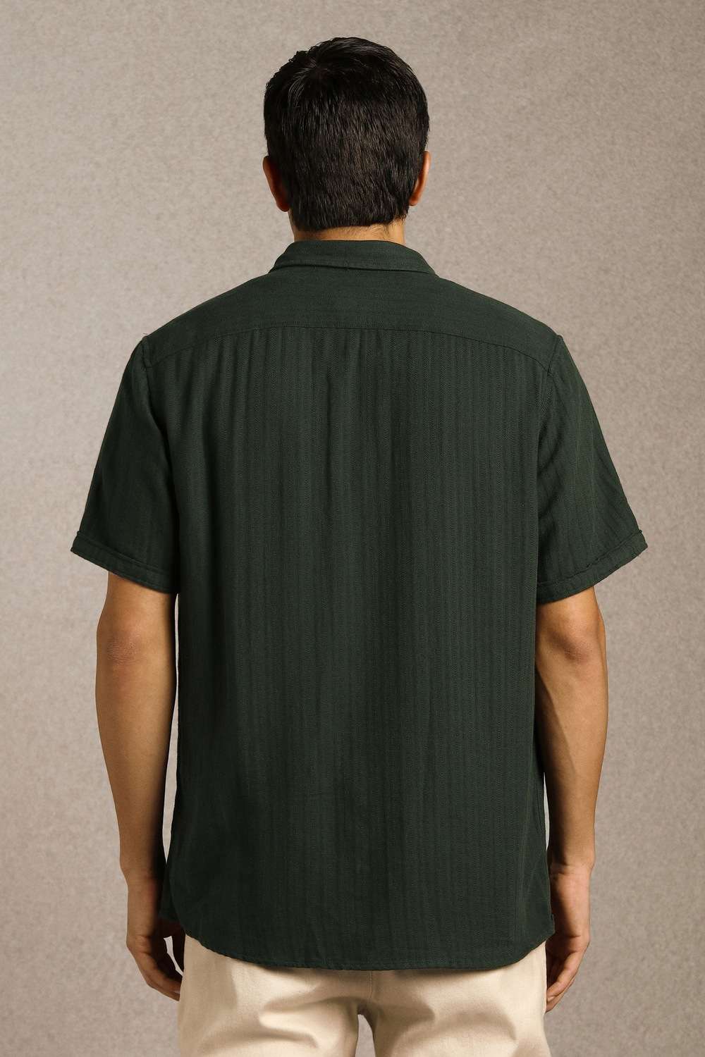 Textured-Cotton-Slim-Fit-Men-s-Casual-Shirt